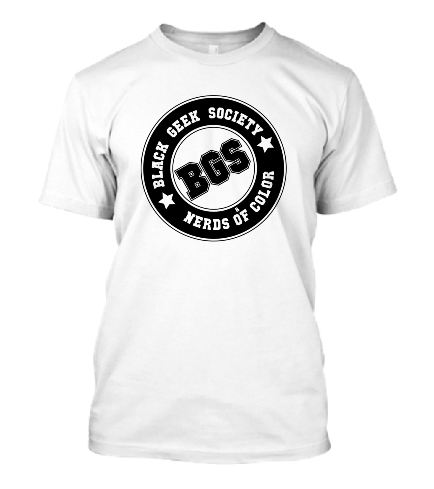 Black Geek Society BGS Nerds Of Color T-Shirt