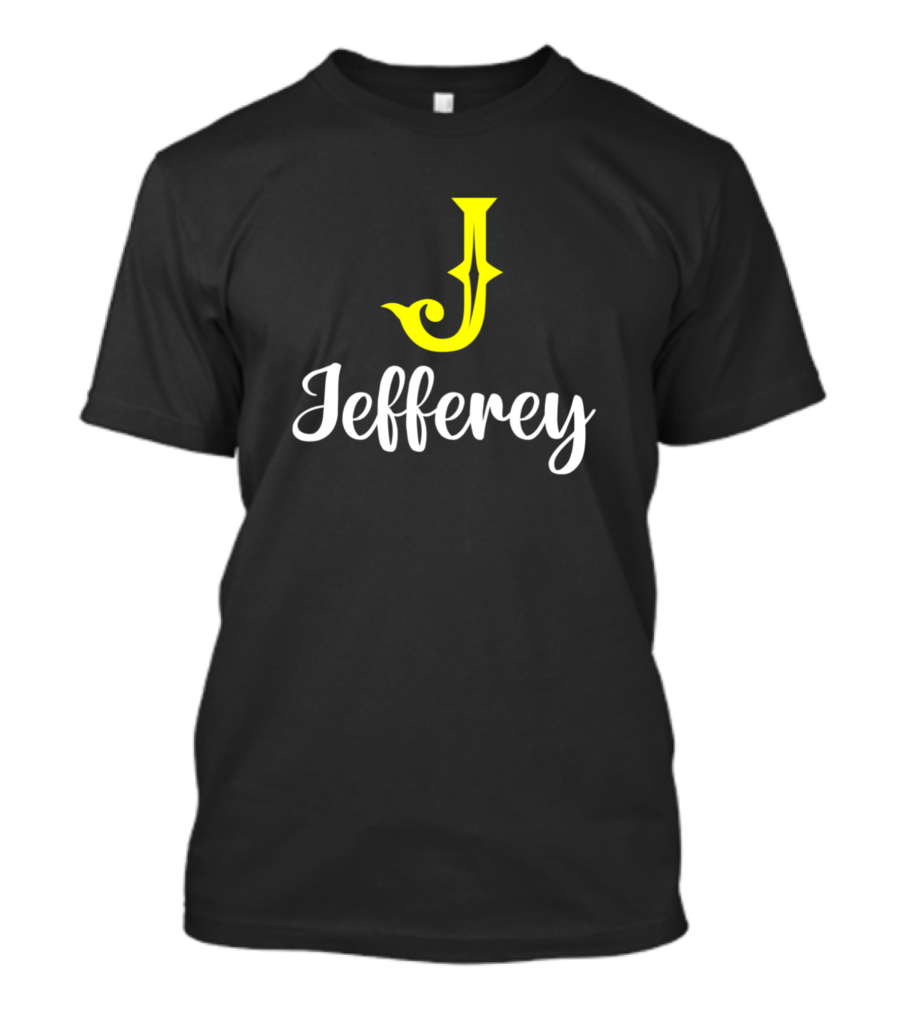 Jefferey J Letter T-Shirt