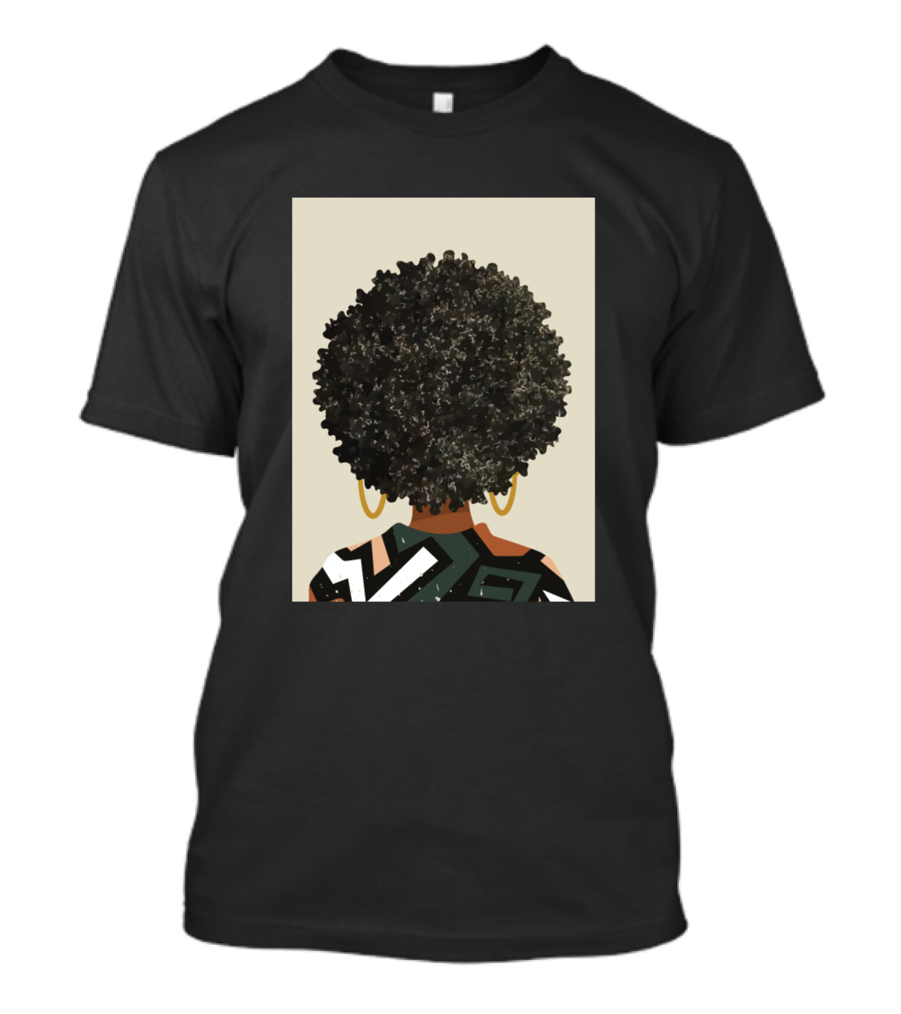 Black Art Matters Afro Woman T-Shirt