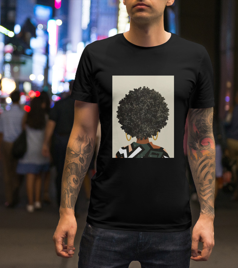 Black Art Matters Afro Woman T-Shirt