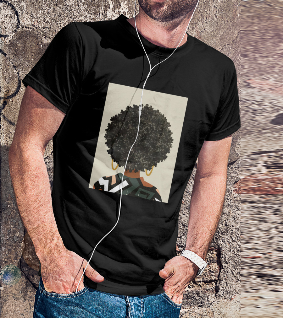 Black Art Matters Afro Woman T-Shirt