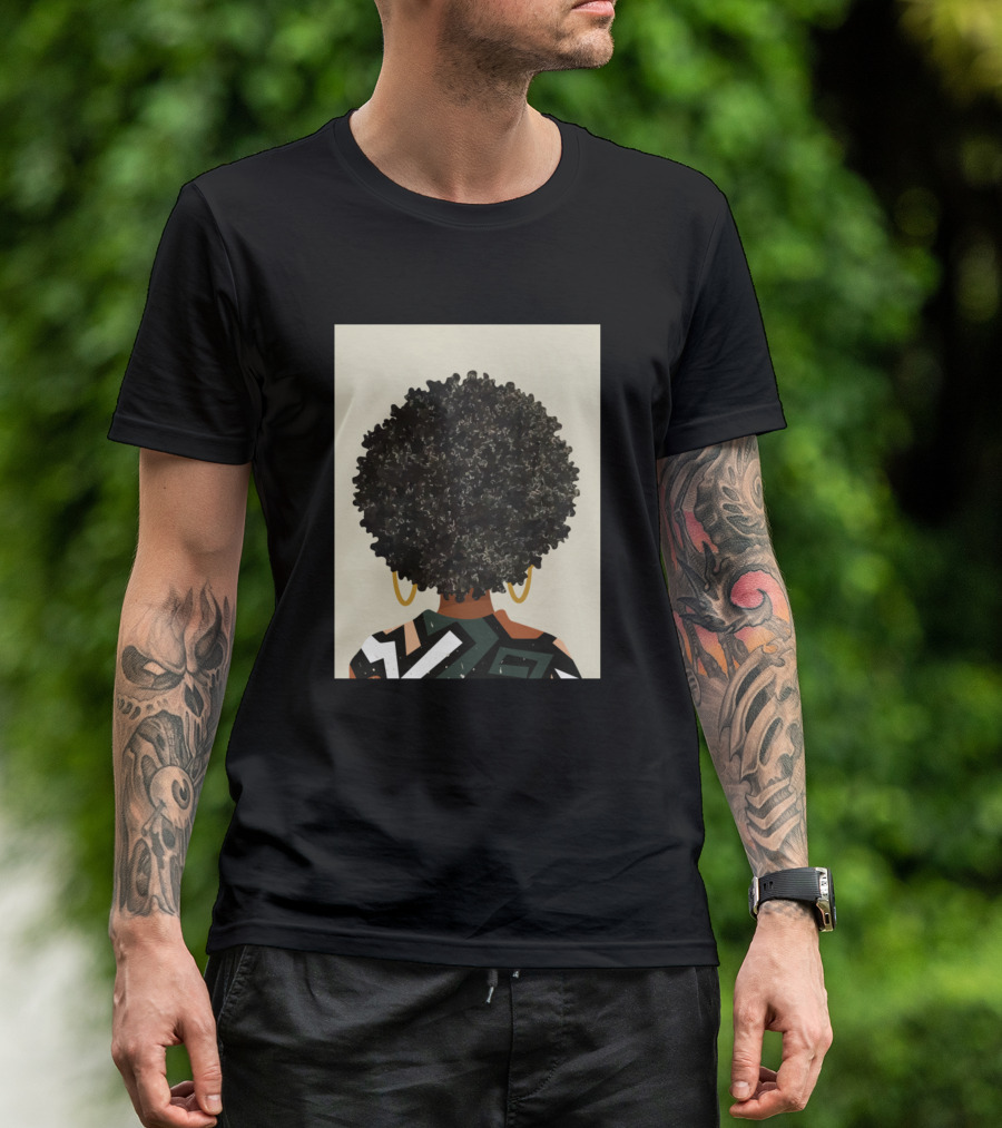 Black Art Matters Afro Woman T-Shirt