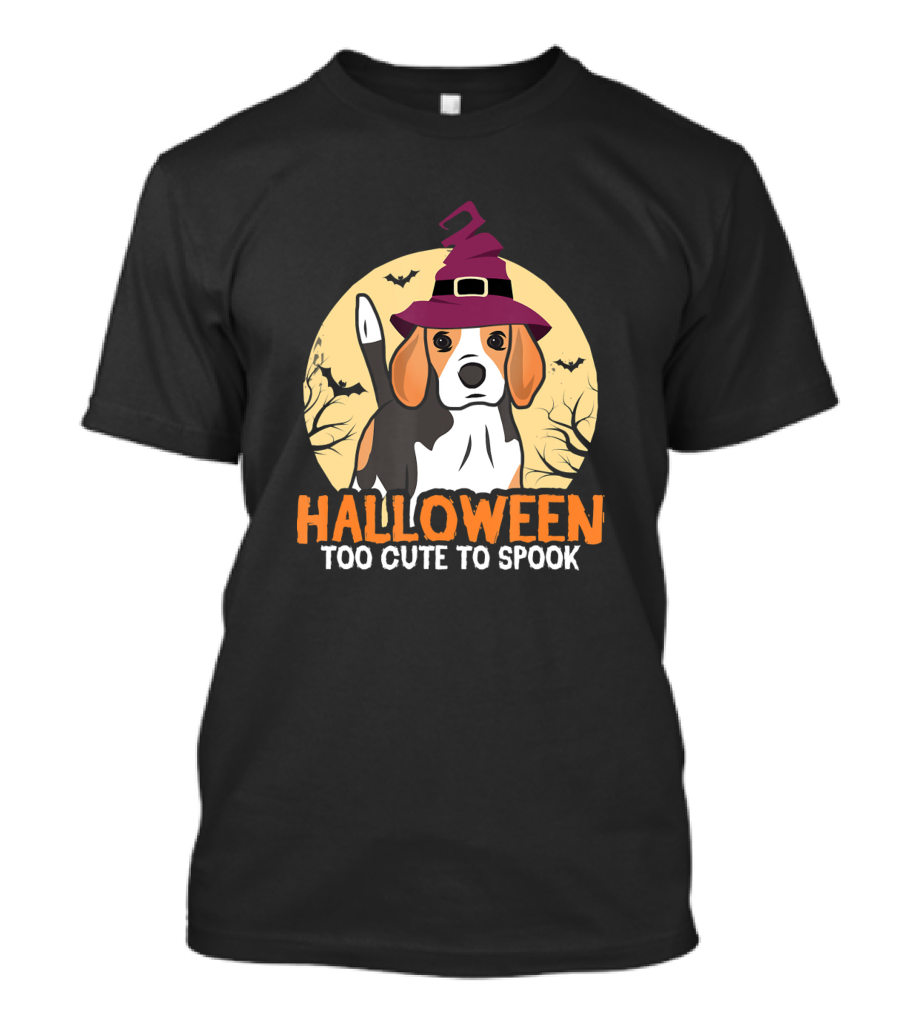 Halloween Too Cute To Spook Beagle T-Shirt