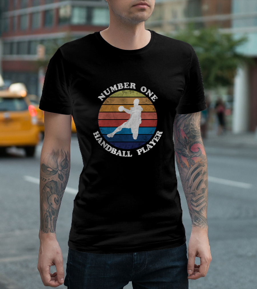 Number One Handball Player T-Shirt