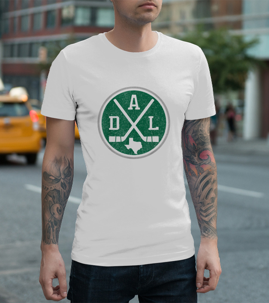 DAL Dallas Hockey Texas Ice Hockey T-Shirt