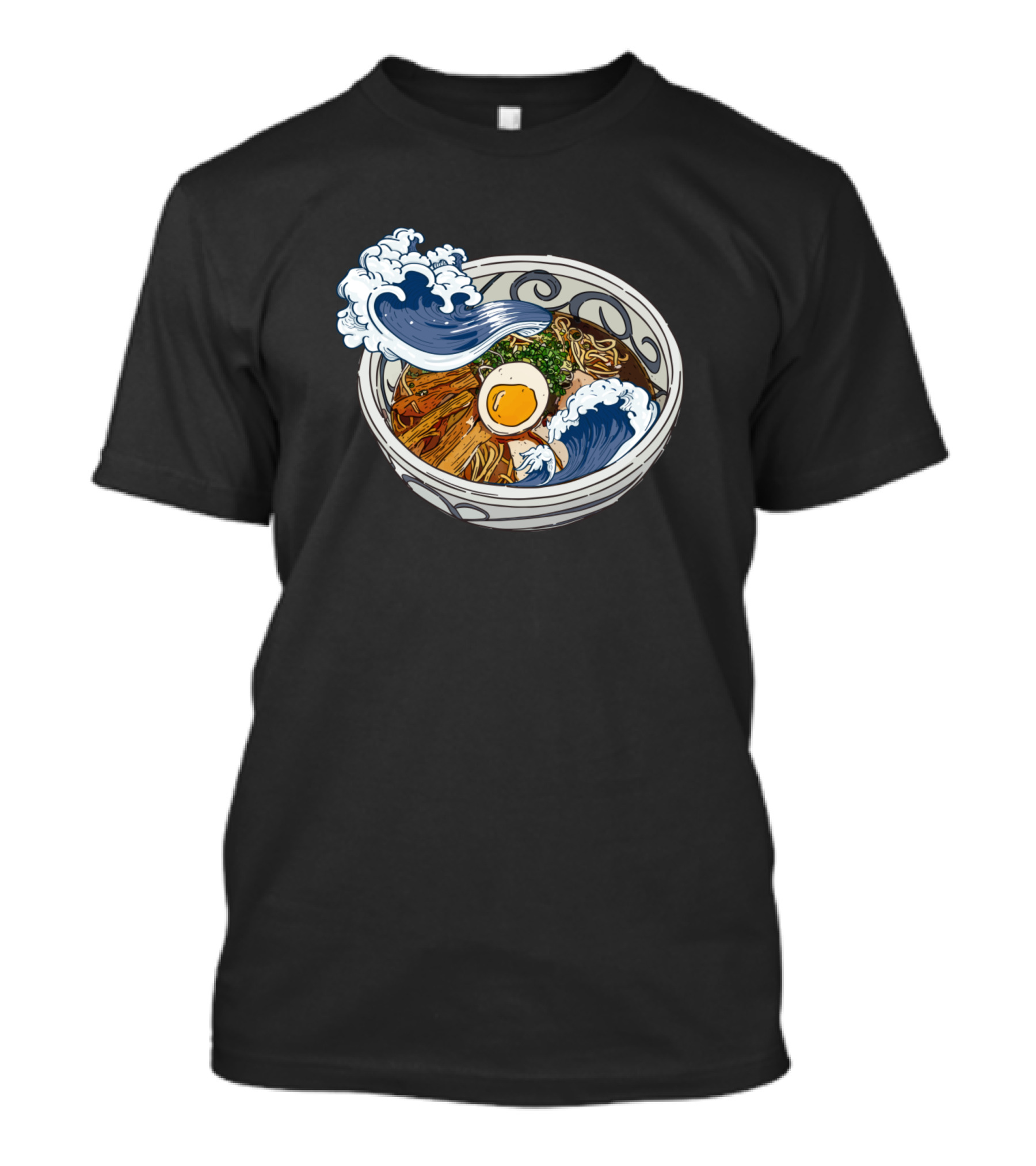 Great Ramen Wave Retro Otaku 90s Japanese Bowl T-Shirt