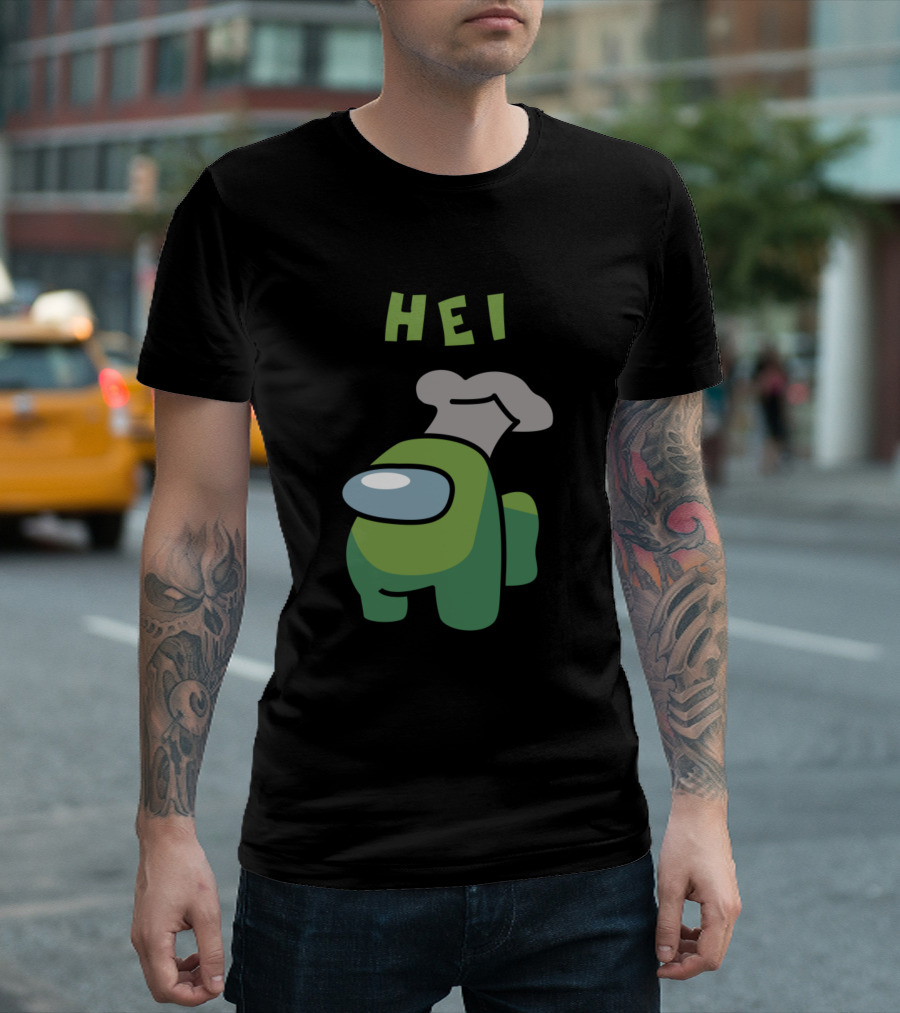 Hei Among Us Chef Crewmate T-Shirt