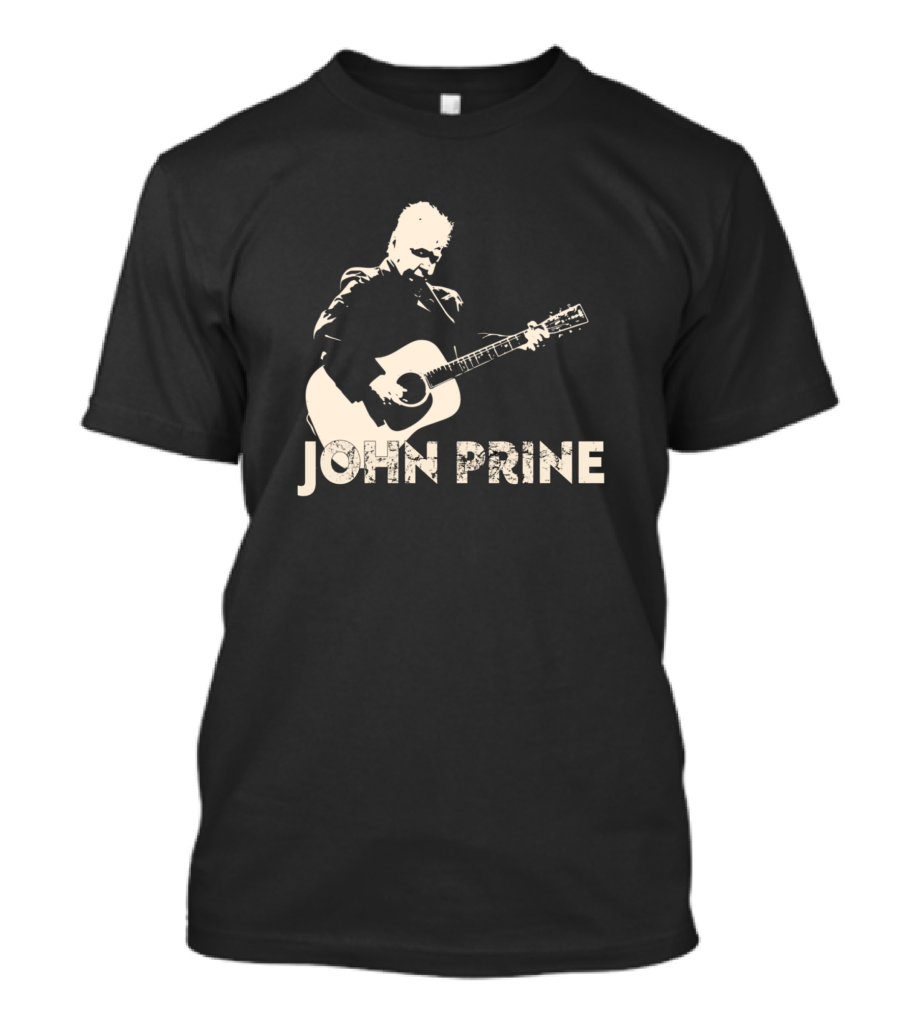 John Prine Guitar Silhouette Essential T-Shirt