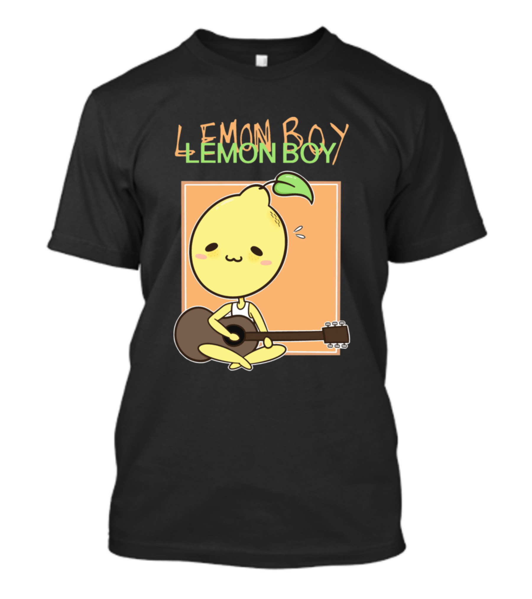 Lemon Boy Cavetown Album Essential Lemon Boy Guitar Character T-Shirt