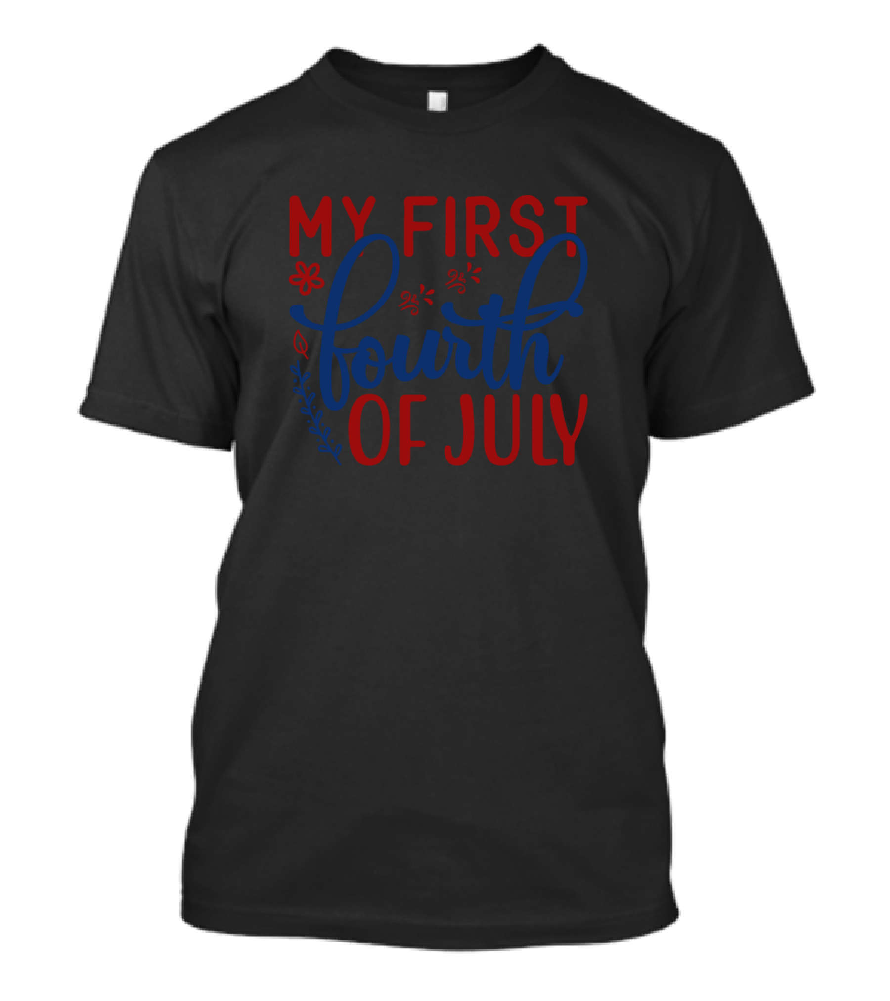 My First Fourth Of July Baby Patriotic T-Shirt