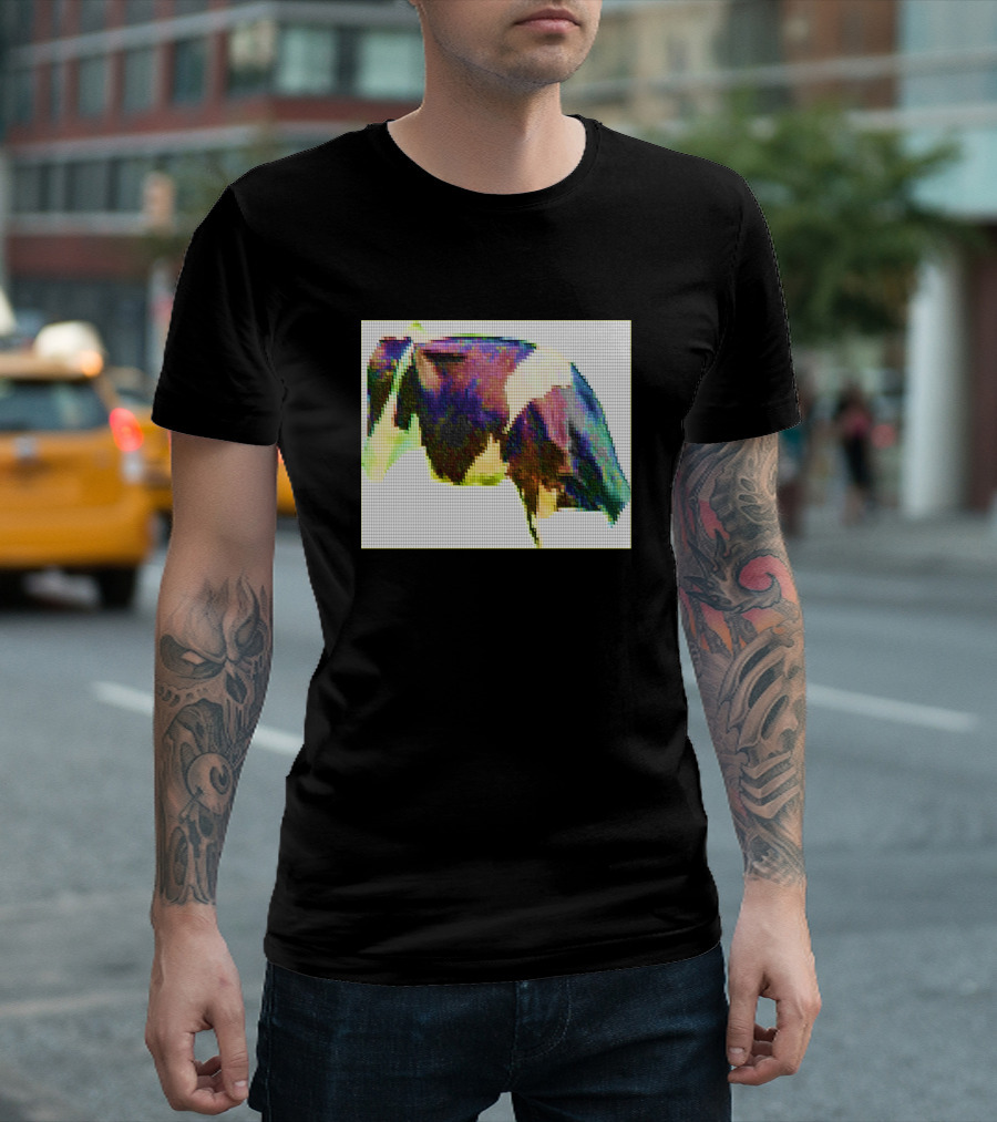 Abash Terra Multicult Abstract Colorful Horse Form T-Shirt
