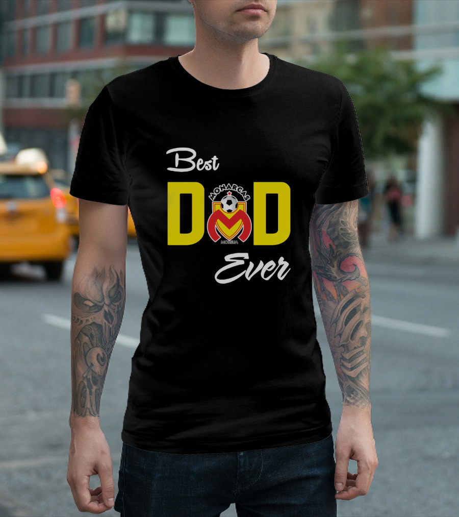 Best Monarcas Morelia Dad Ever T-Shirt