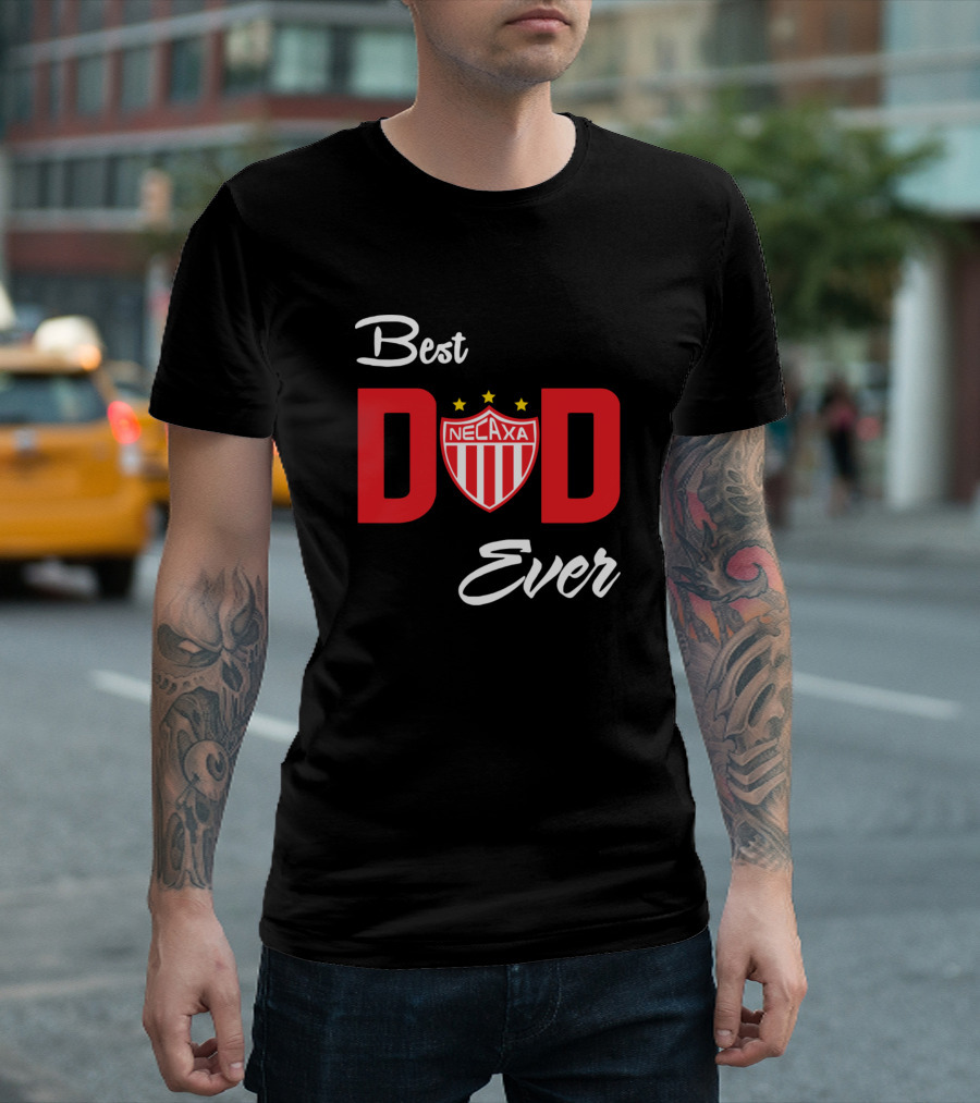 Best Necaxa Dad Ever Soccer Shield T-Shirt