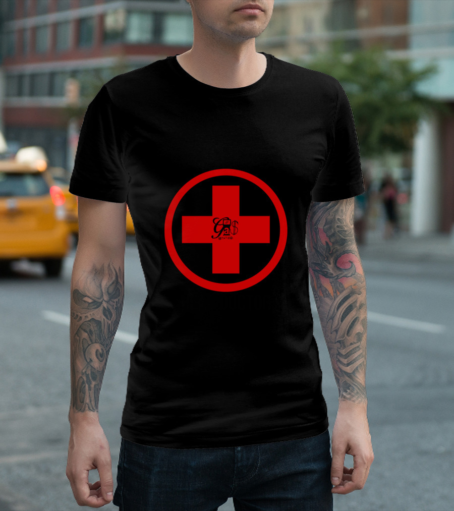 Certified Head Doctor Red Cross Gas Station T-Shirt