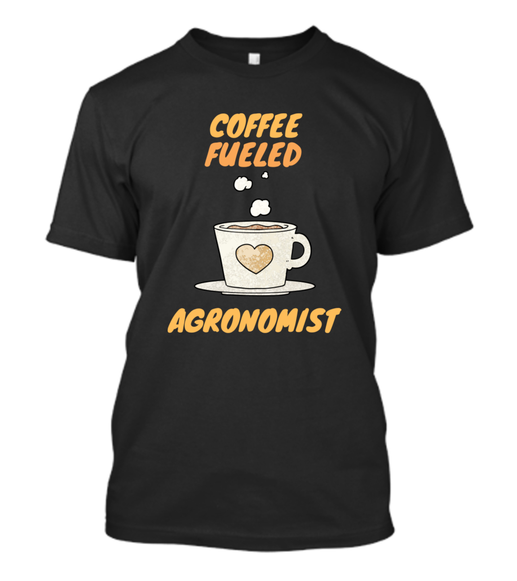 Coffee Fueled Agronomist Heart Cup T-Shirt