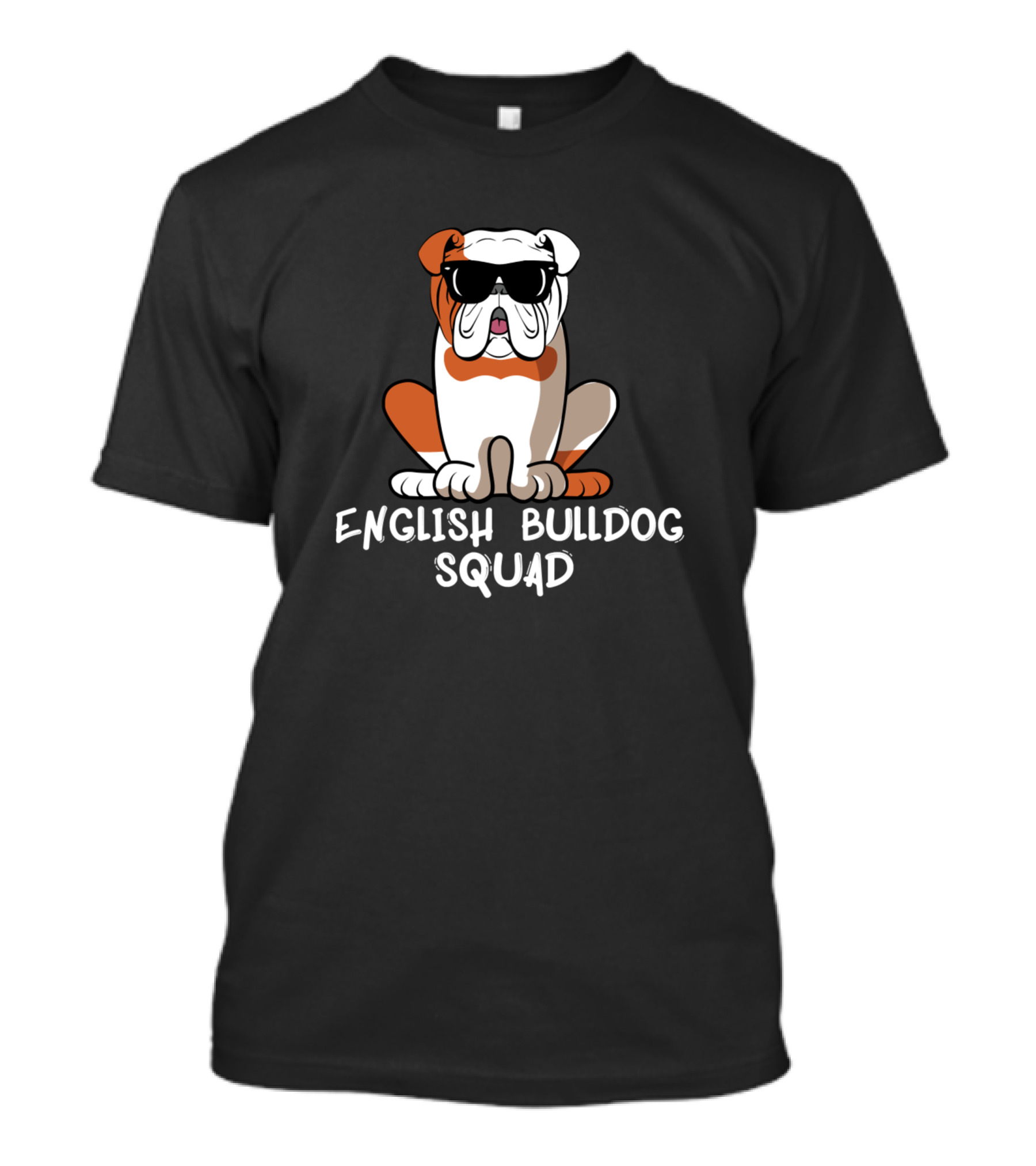 English Bulldog Squad Dog Mom60 T-Shirt