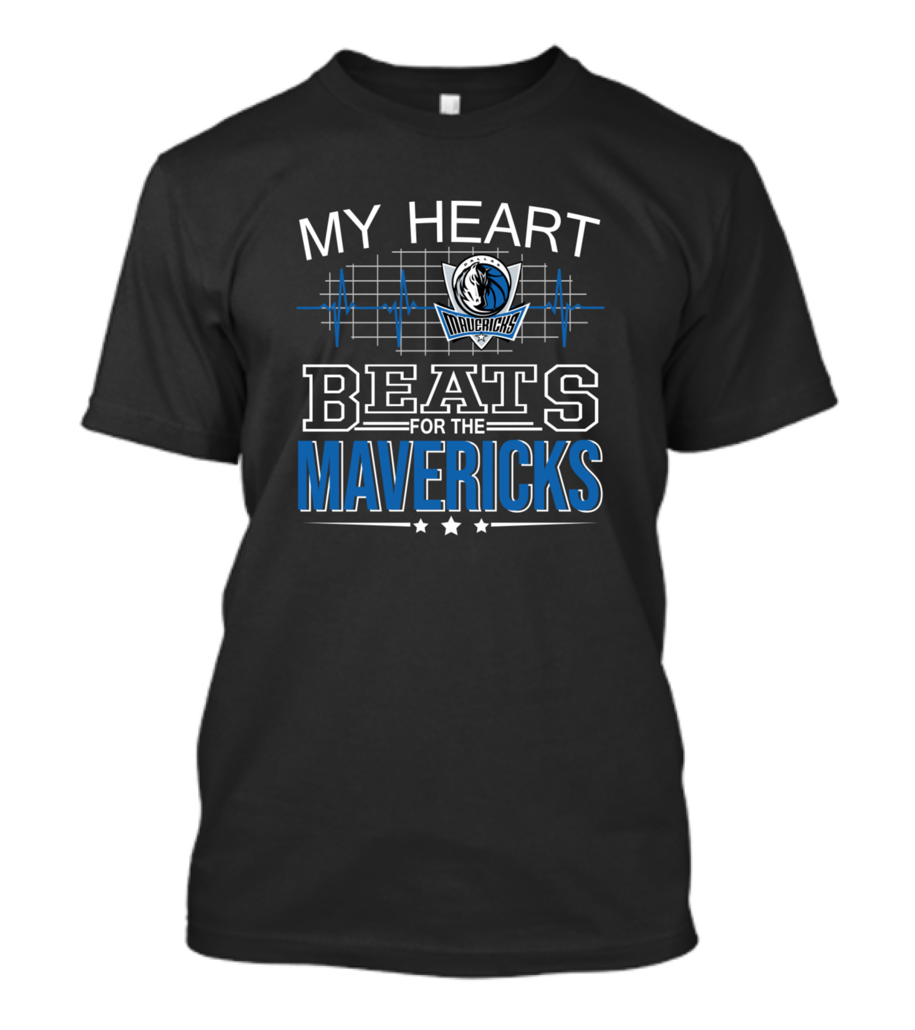 MY HEART BEATS FOR THE MAVERICKS T-Shirt