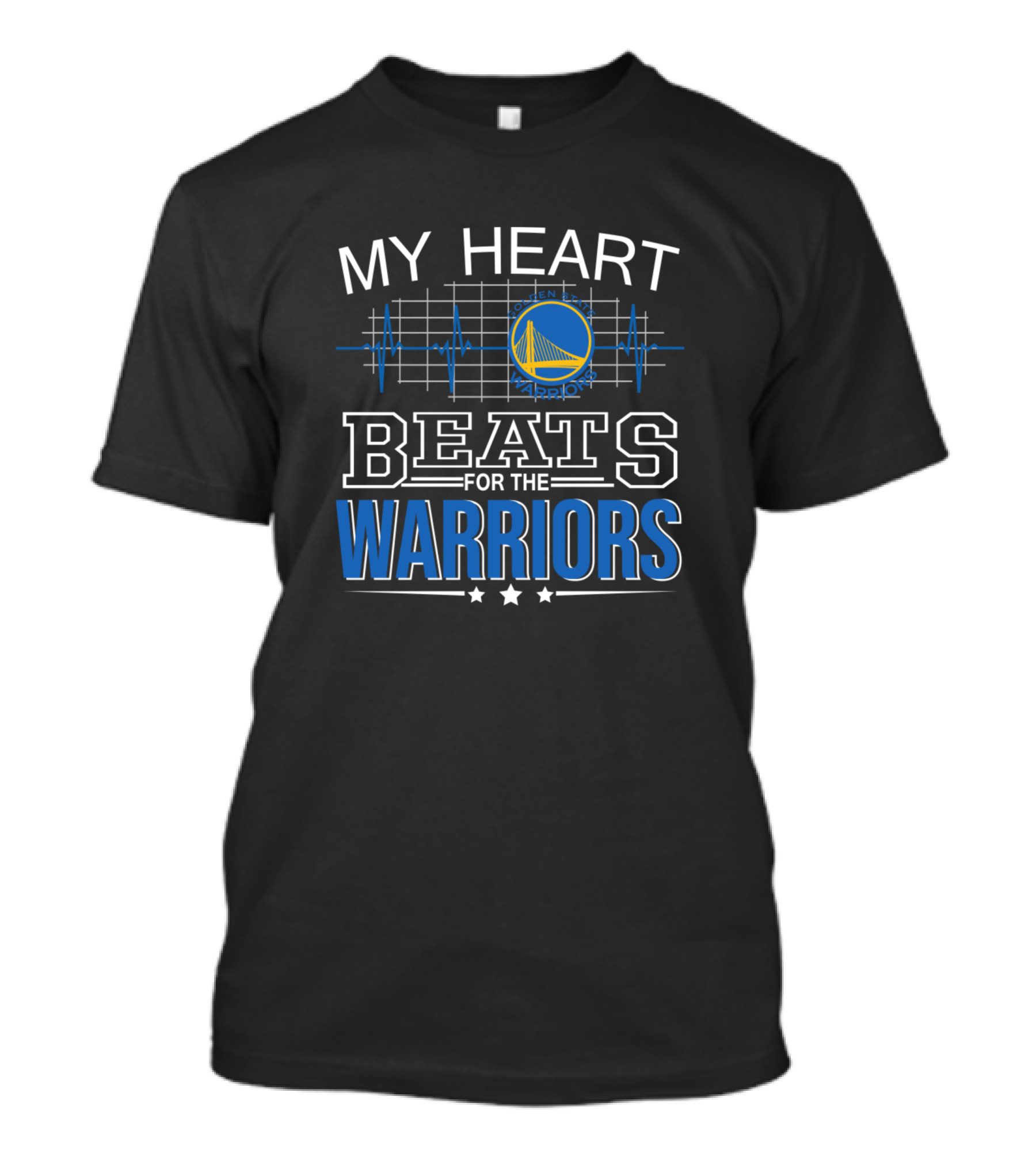 MY HEART BEATS FOR THE WARRIORS T-Shirt