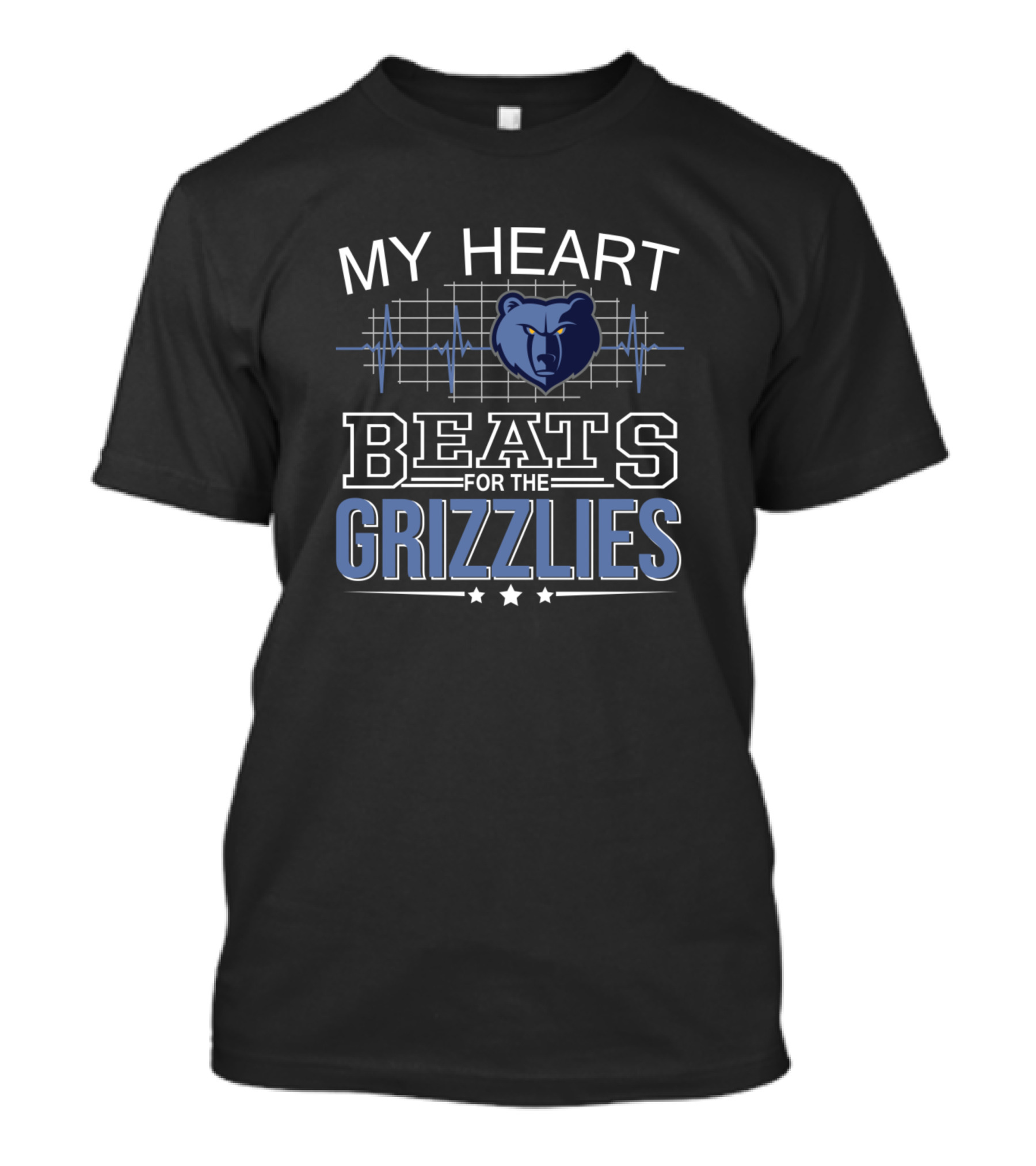 MY HEART BEATS FOR THE GRIZZLIES T-Shirt