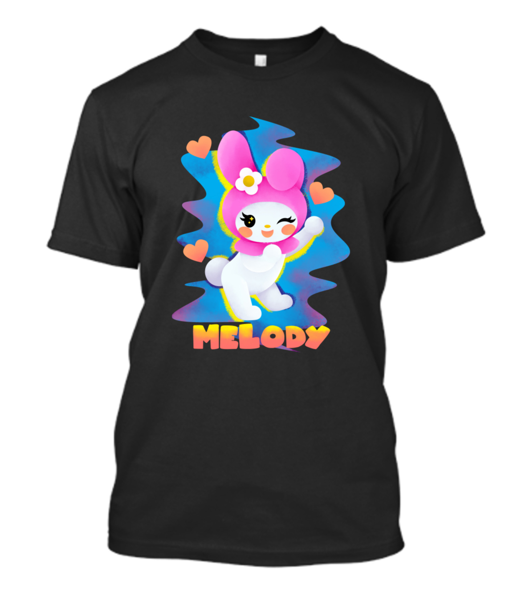 My Melody Cute Bunny With Hearts T-Shirt
