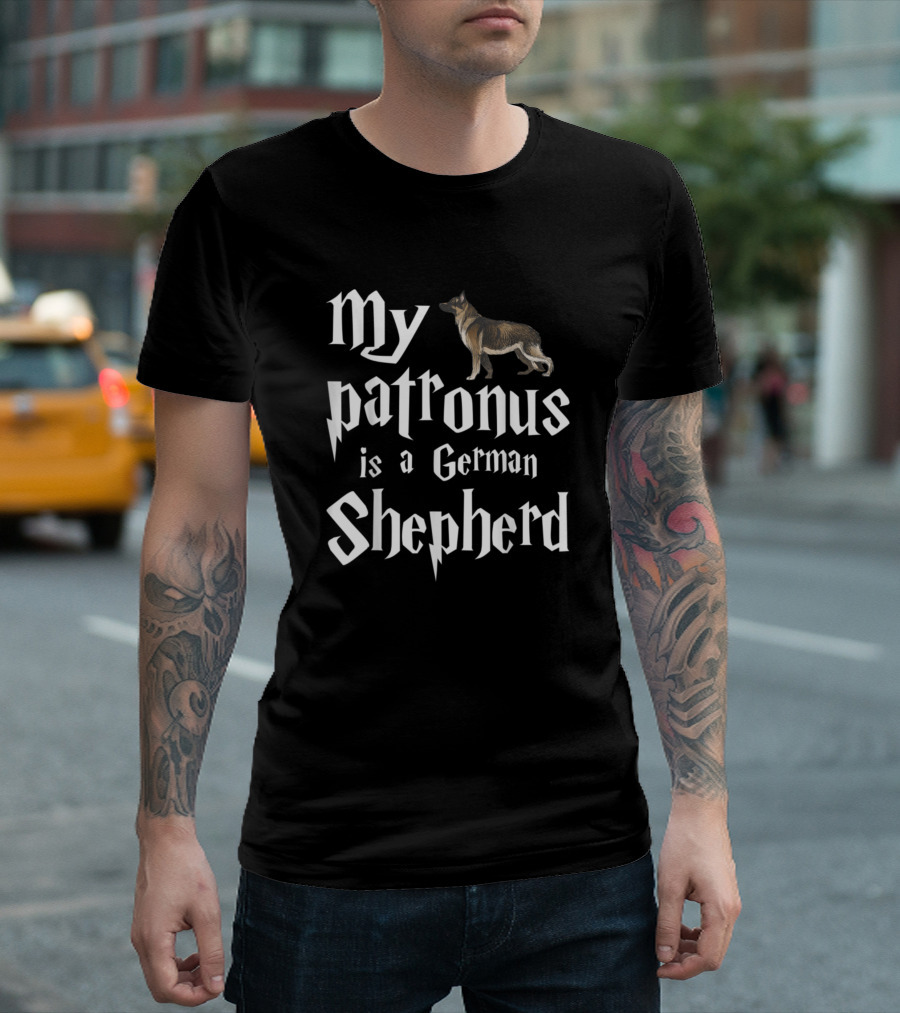 My Patronus Is a German Shepherd T-Shirt