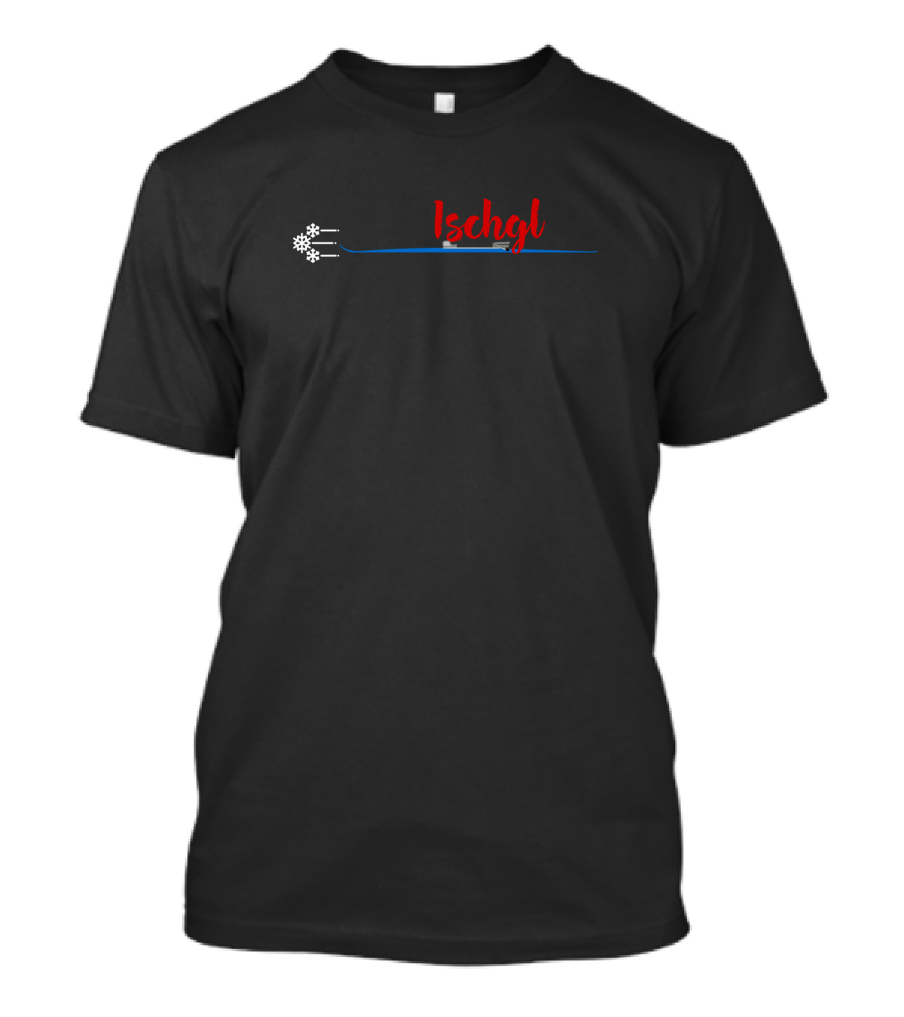 Ischgl Ski Resort Austria Snowflake T-Shirt