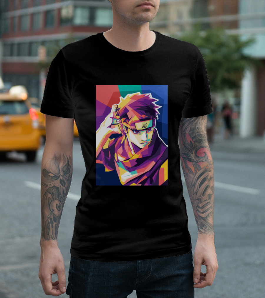 Uchiha Shisui Colorful Pop Art Ninja T-Shirt