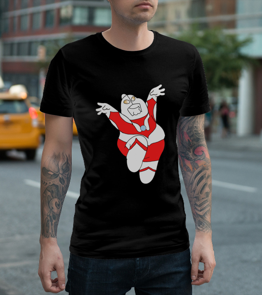 Ultra Peter Cat Cosplay Ultraman T-Shirt