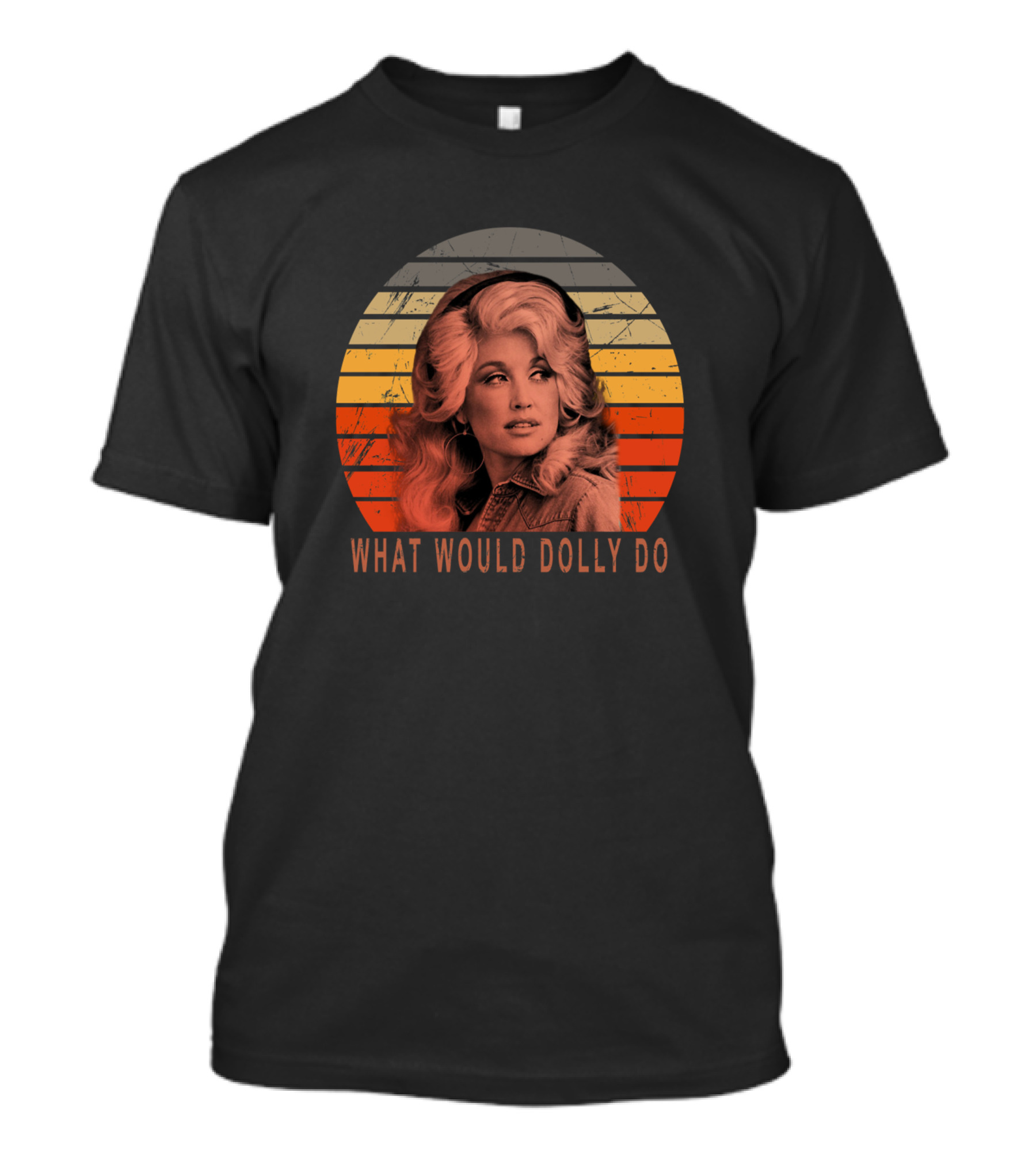 What Would Dolly Do Vintage T-Shirt