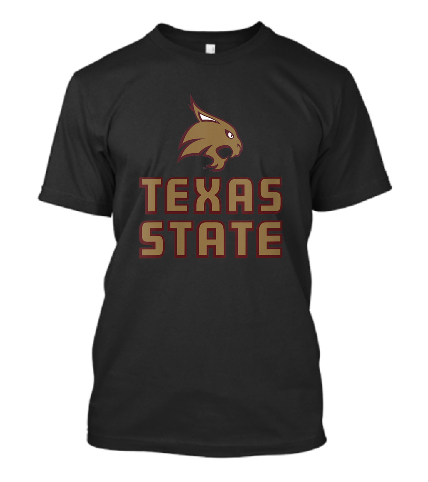 Texas State Football Mom Lineman High School Foot T-Shirt