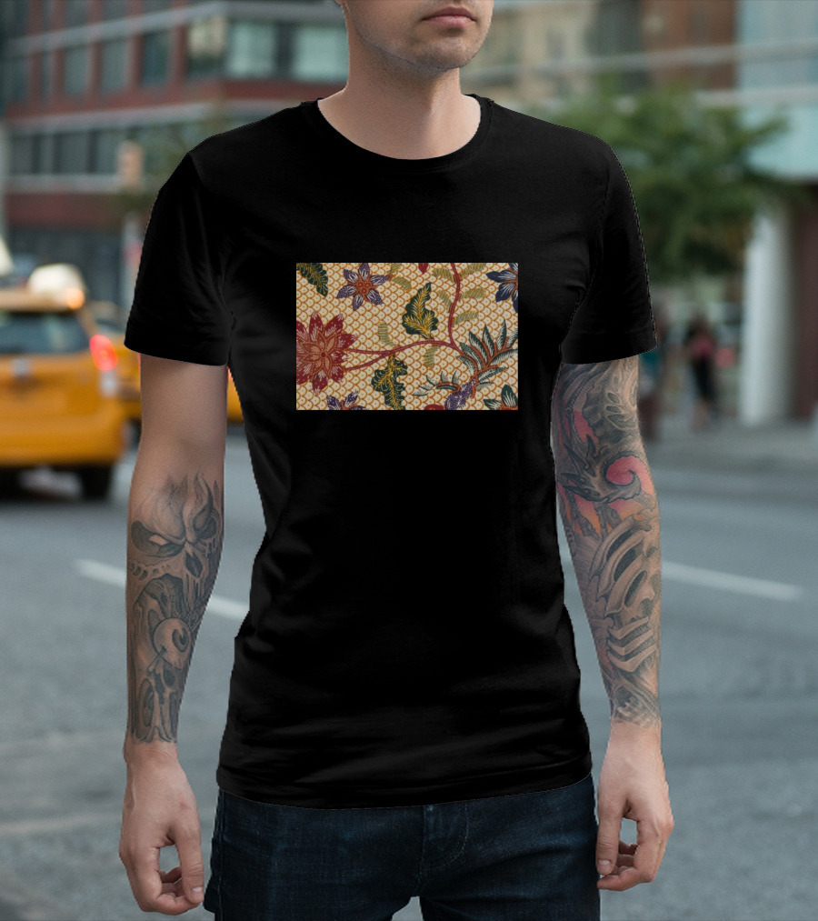 Approve Batik Traditional Floral T-Shirt