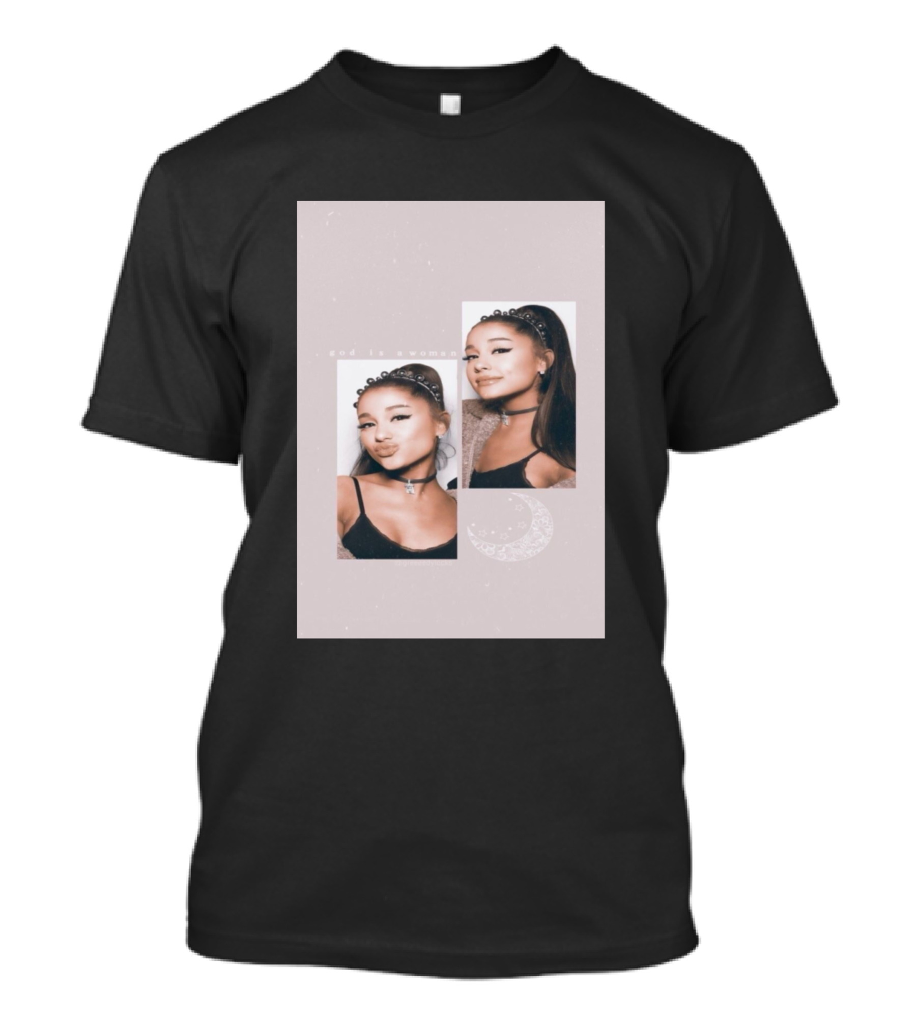 Ariana Grande God Is A Woman Moon T-Shirt