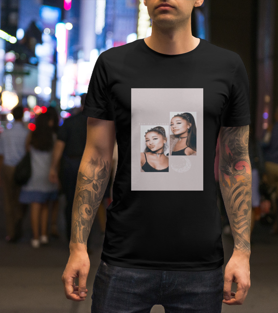 Ariana Grande God Is A Woman Moon T-Shirt