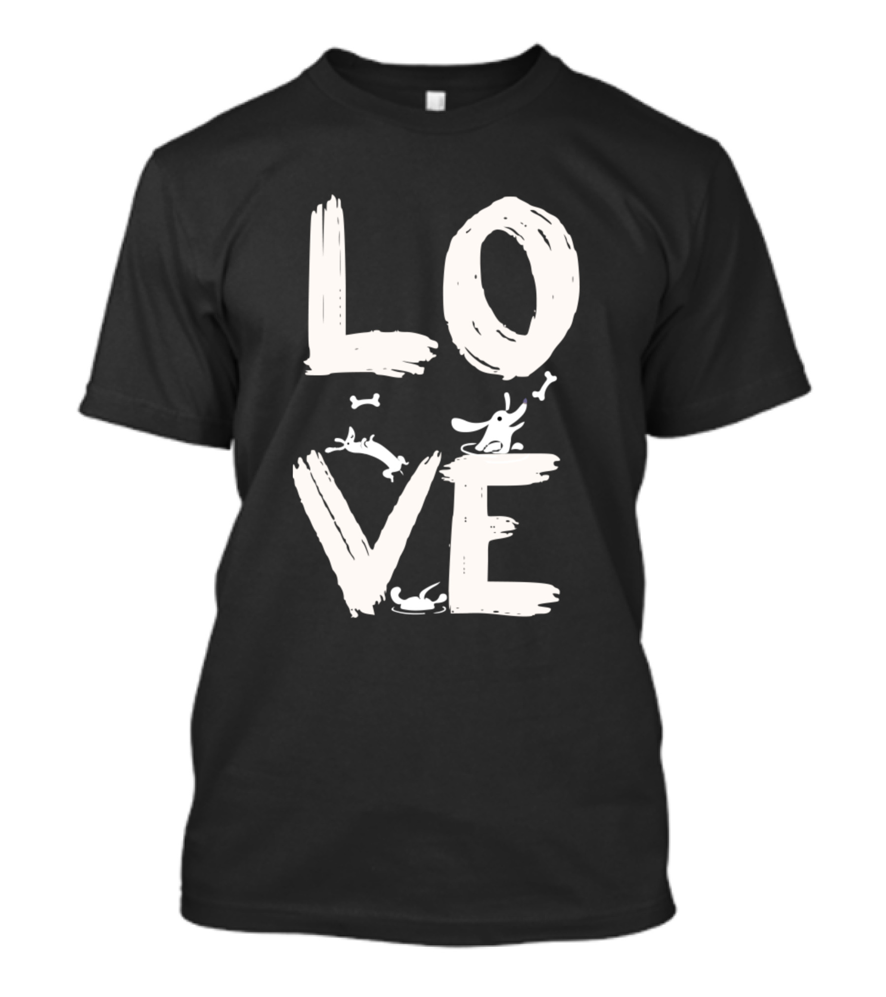 Love Dachshund Funny Bones Lover T-Shirt