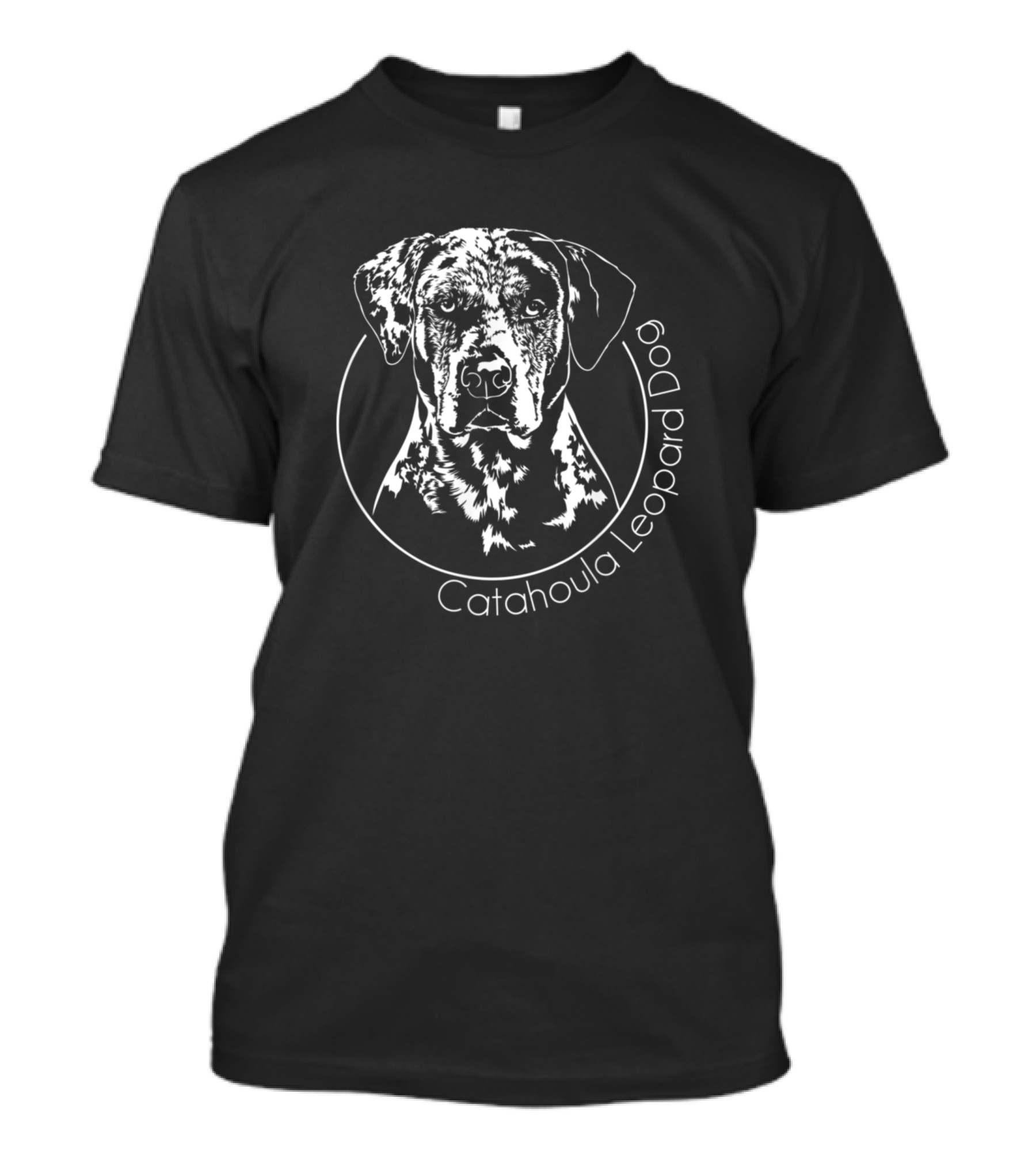 Catahoula Leopard Dog Sketch T-Shirt