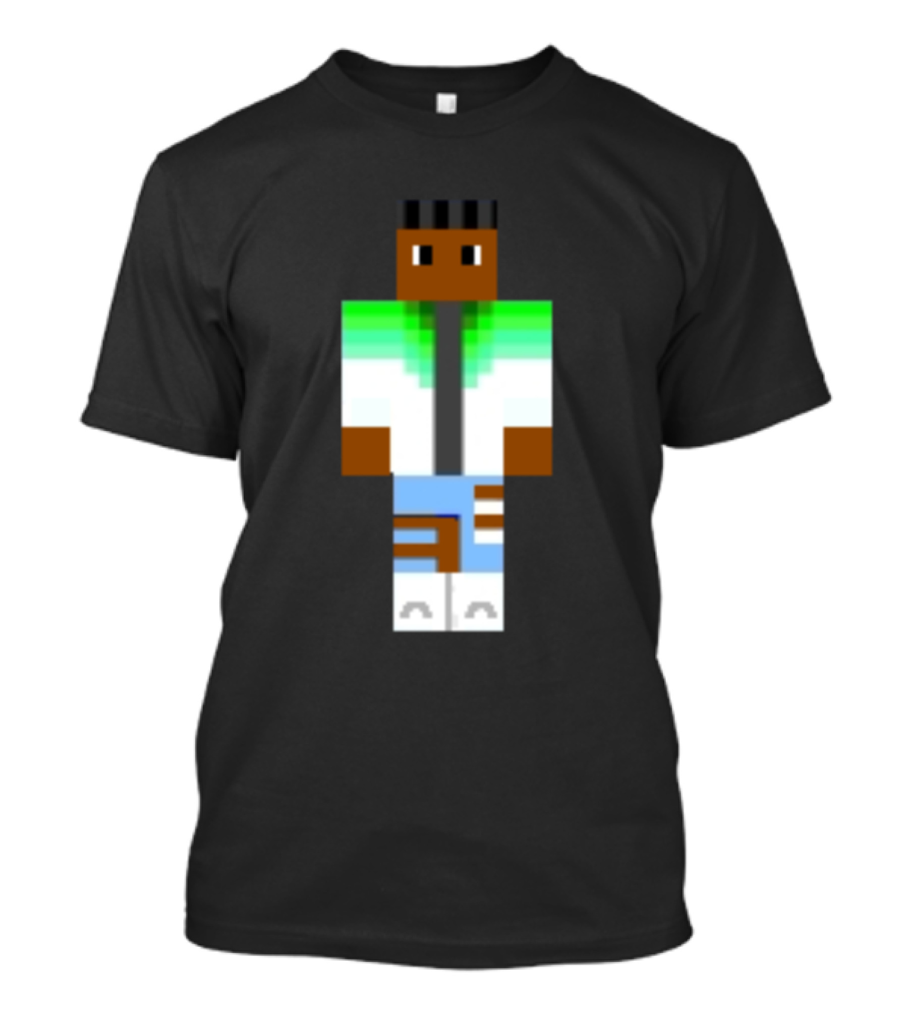 Gamingwithkev Minecraft Skin Character Pixel T-Shirt