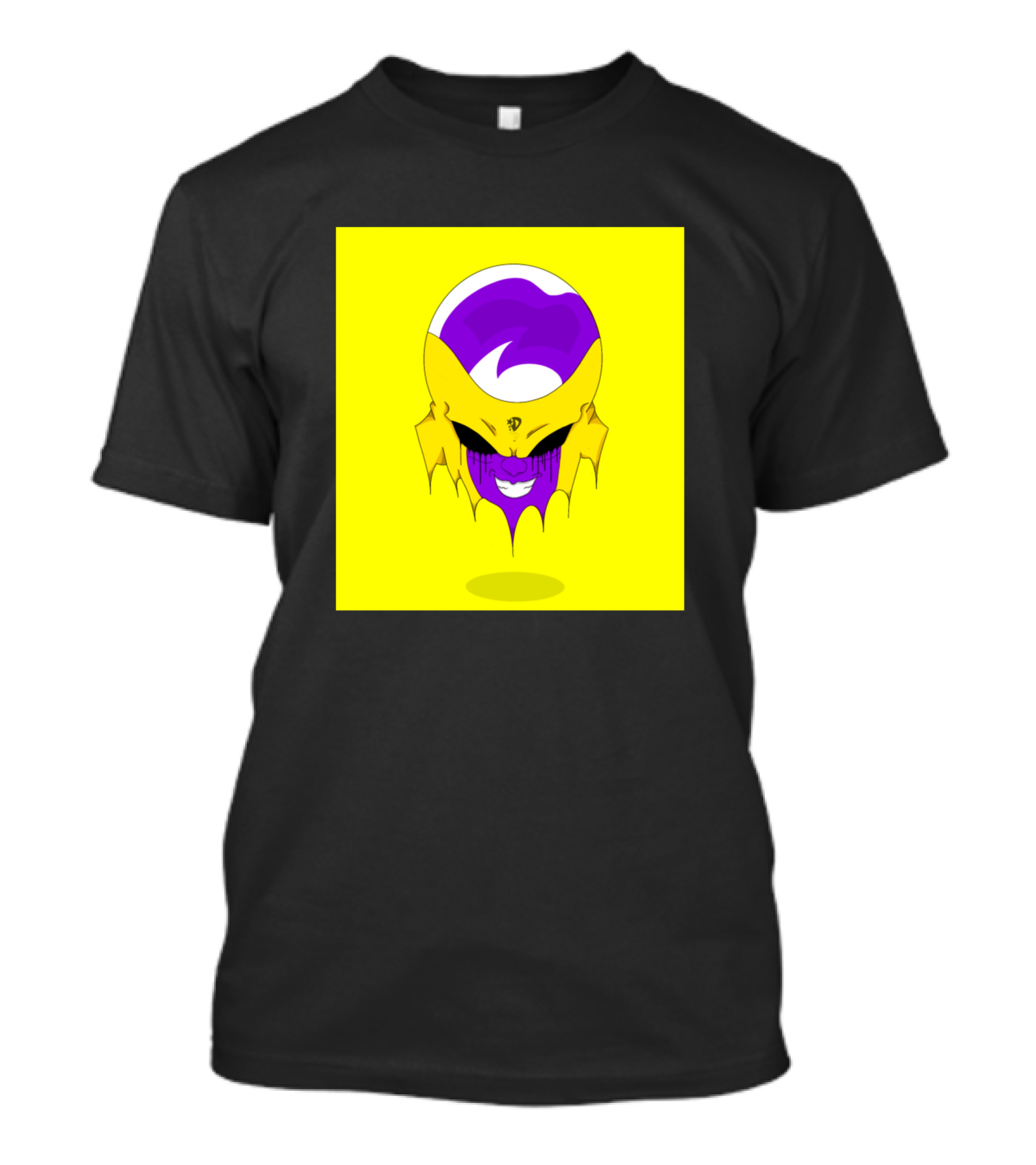 Golden Frieza Drip Iconic Style Vibrant T-Shirt