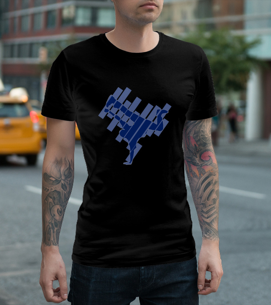 Hip Hop Breakdancing Silhouette On T-Shirt