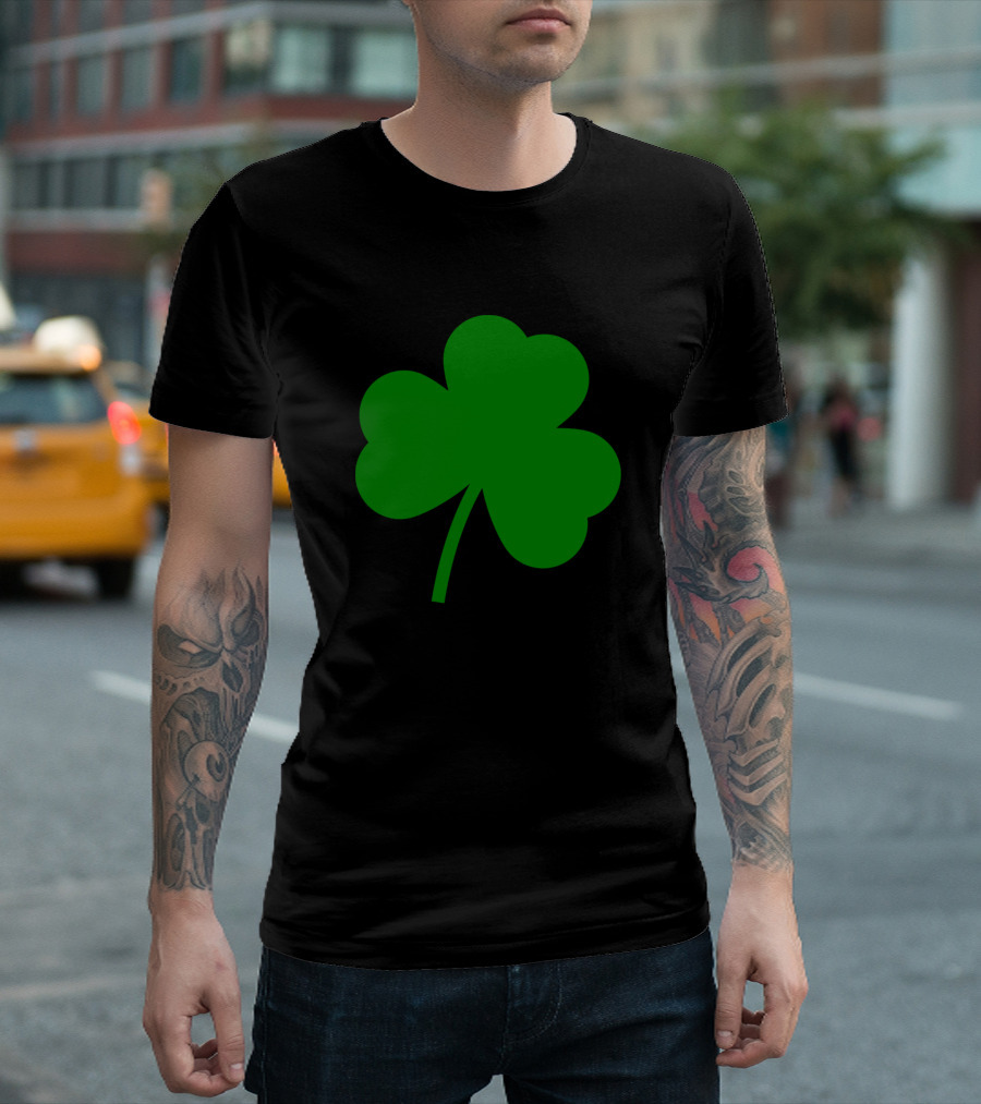 St Patricks Day Irish Green Clover Shamrock T-Shirt