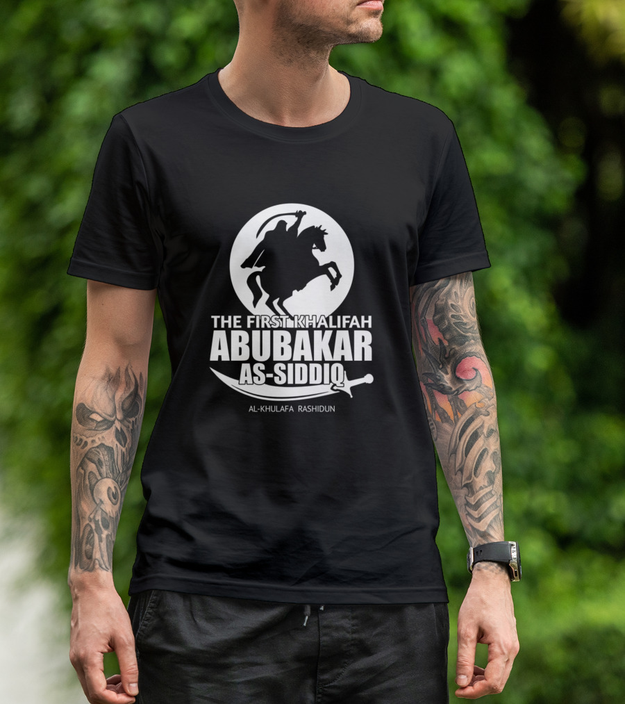 The First Khalifah Abubakar As Siddiq Al-Khulafa Rashidun T-Shirt