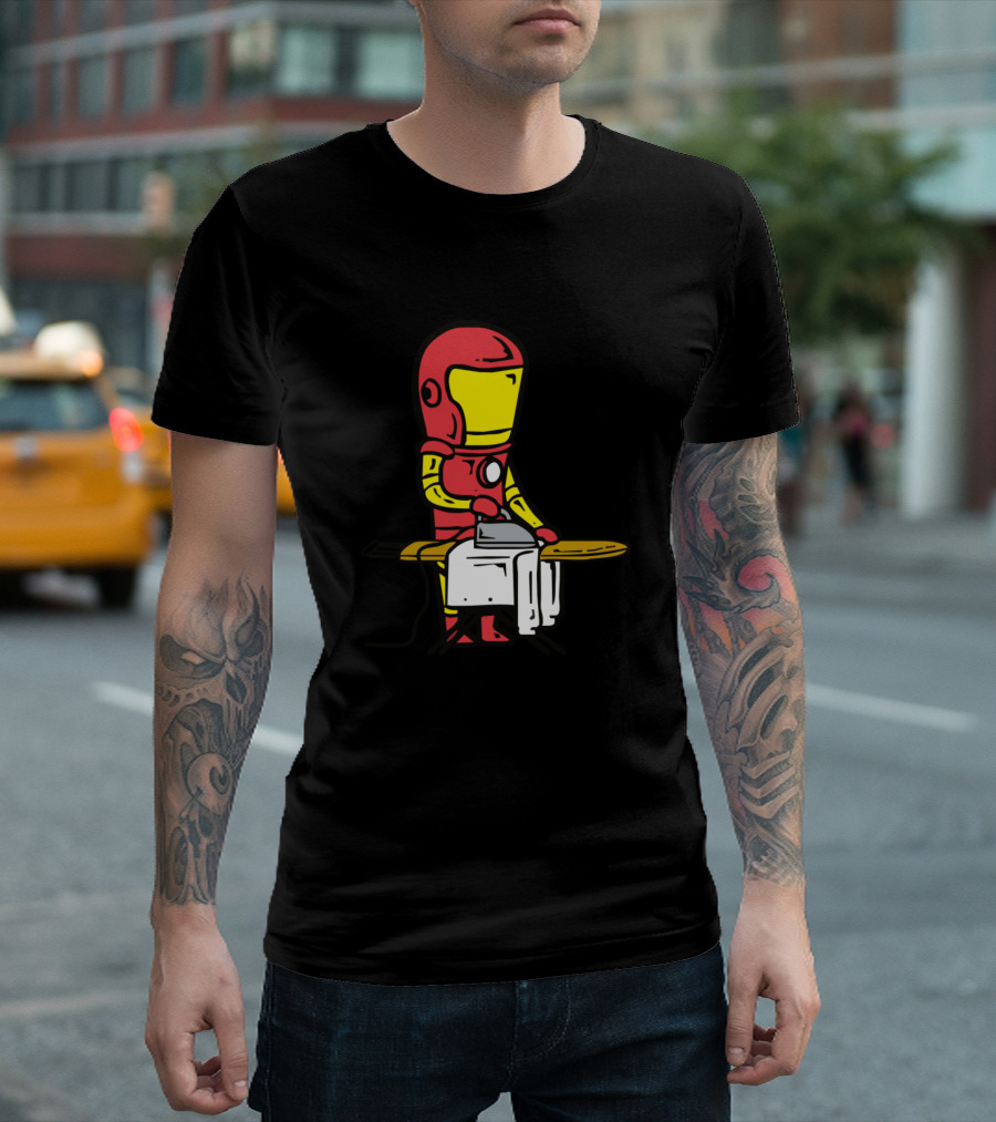 Ironman Super Heroes For Ironing T-Shirt
