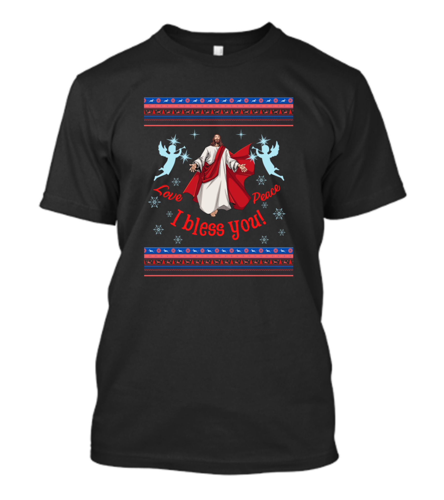 Jesus Love Peace I Bless You T-Shirt