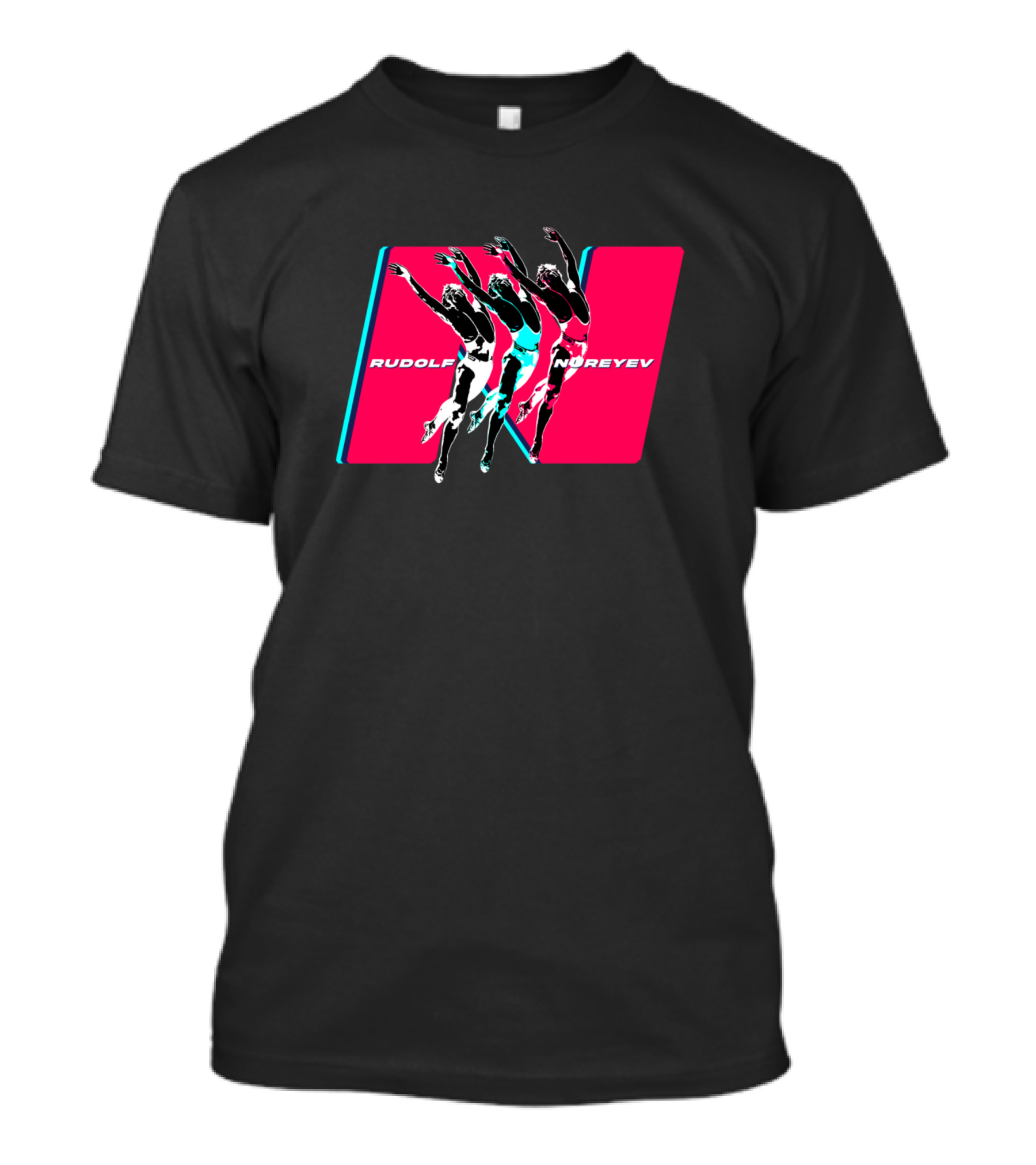 Rudolf Nureyev Dynamic Dance Movements T-Shirt