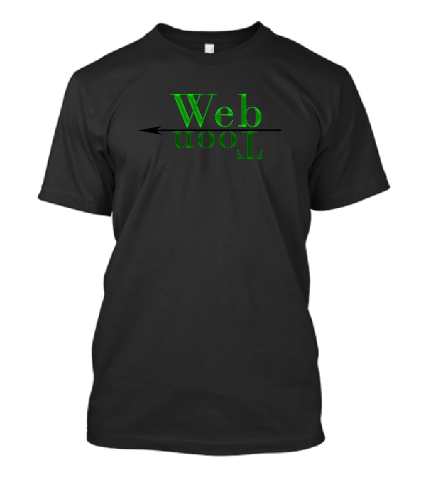 Web Mirror Toon Simple Reflections T-Shirt