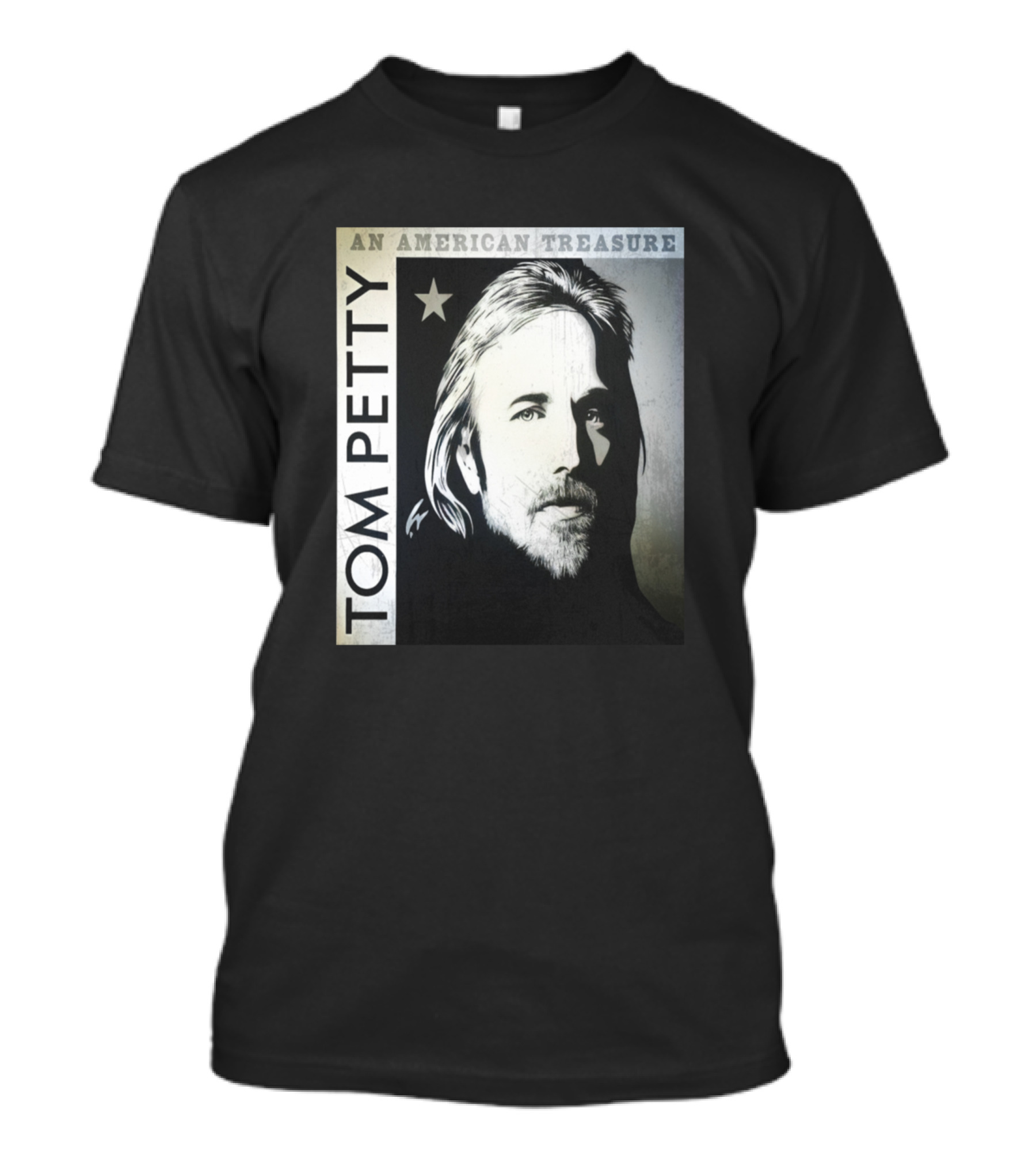 Tom Petty An American Treasure Star T-Shirt