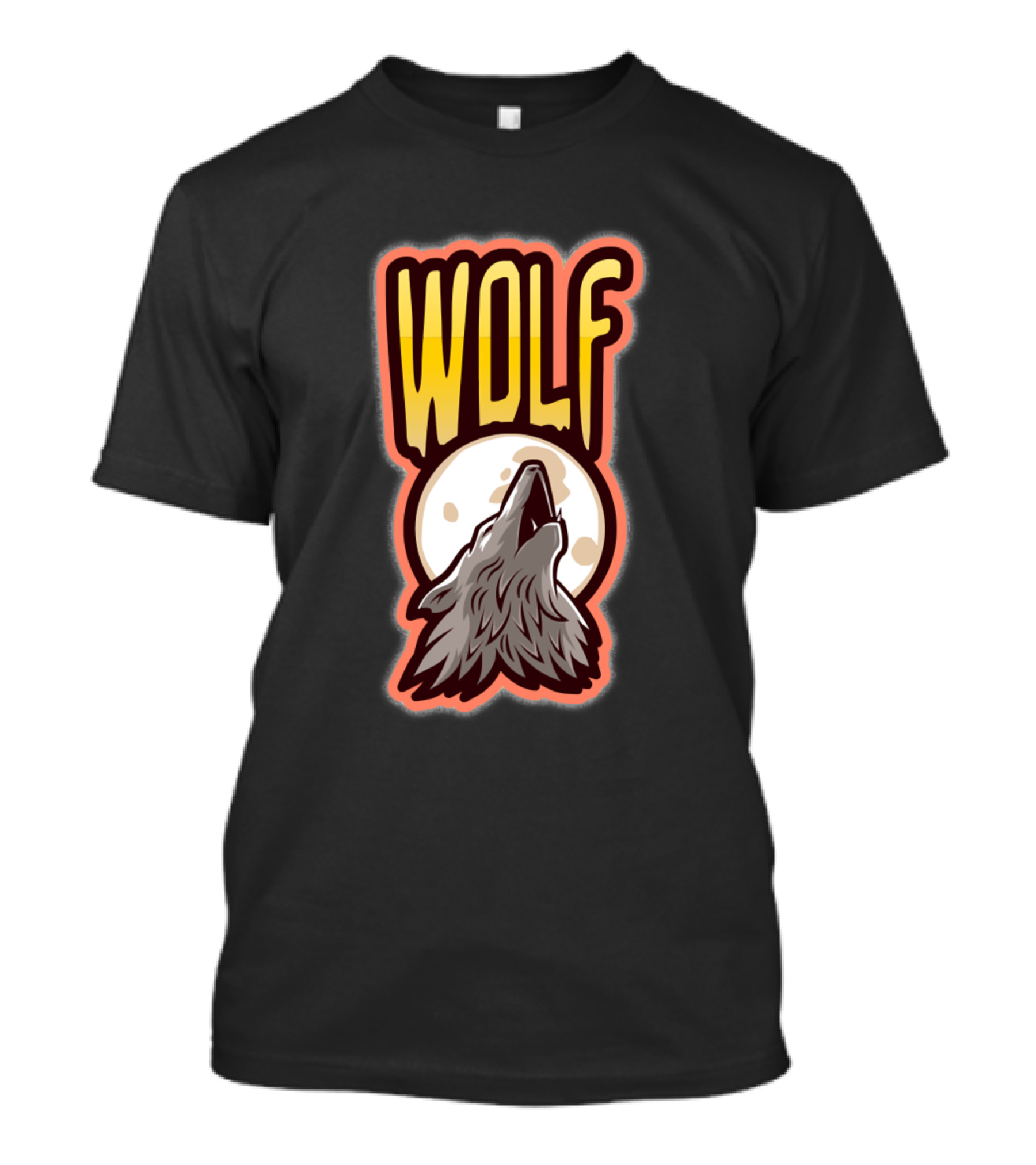 Wild Life Wolf Howling At Moon Wolf Wolf 2 T-Shirt