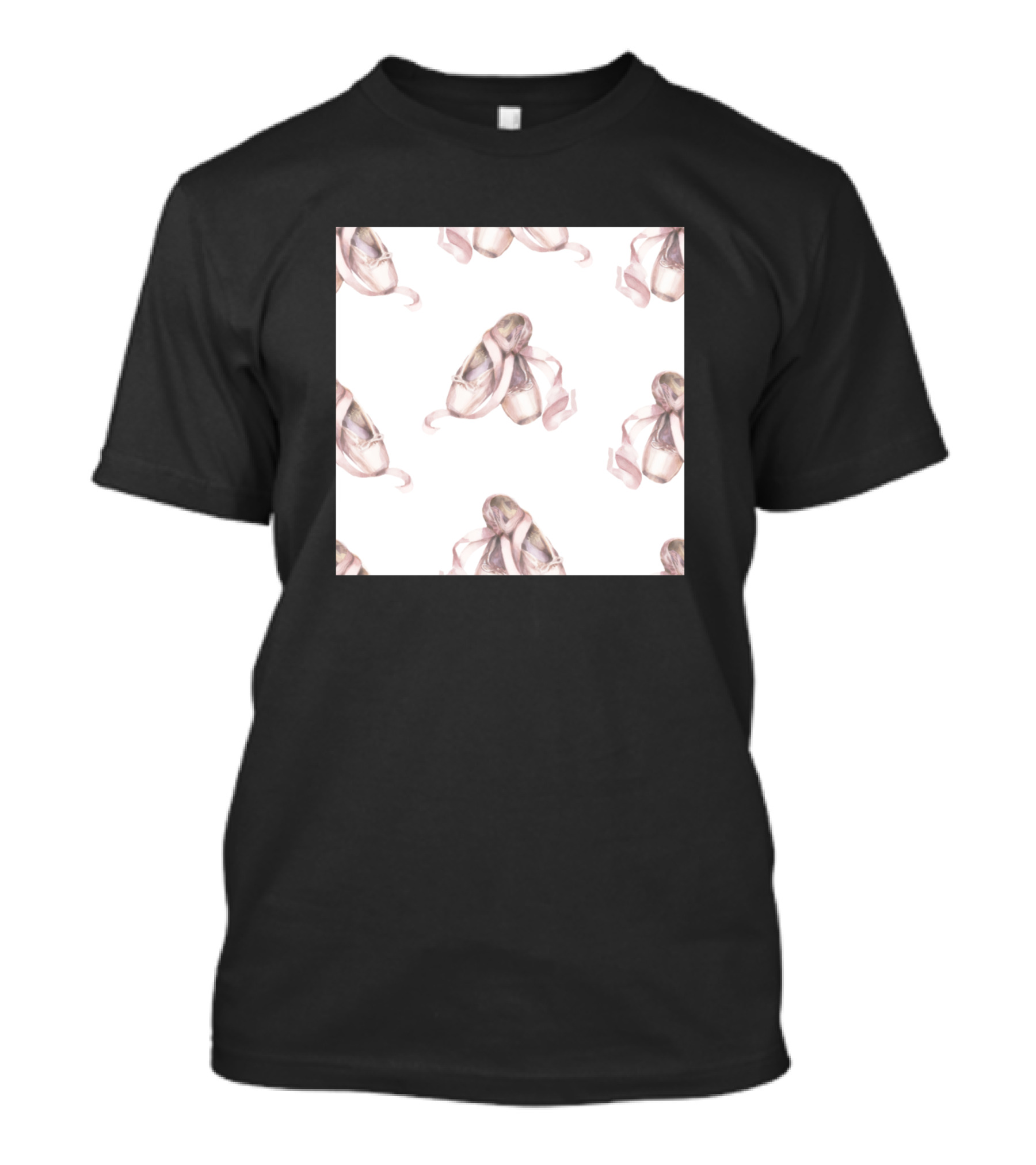 Awesome Ballet Slippers Pattern Neck Gaiter T-Shirt