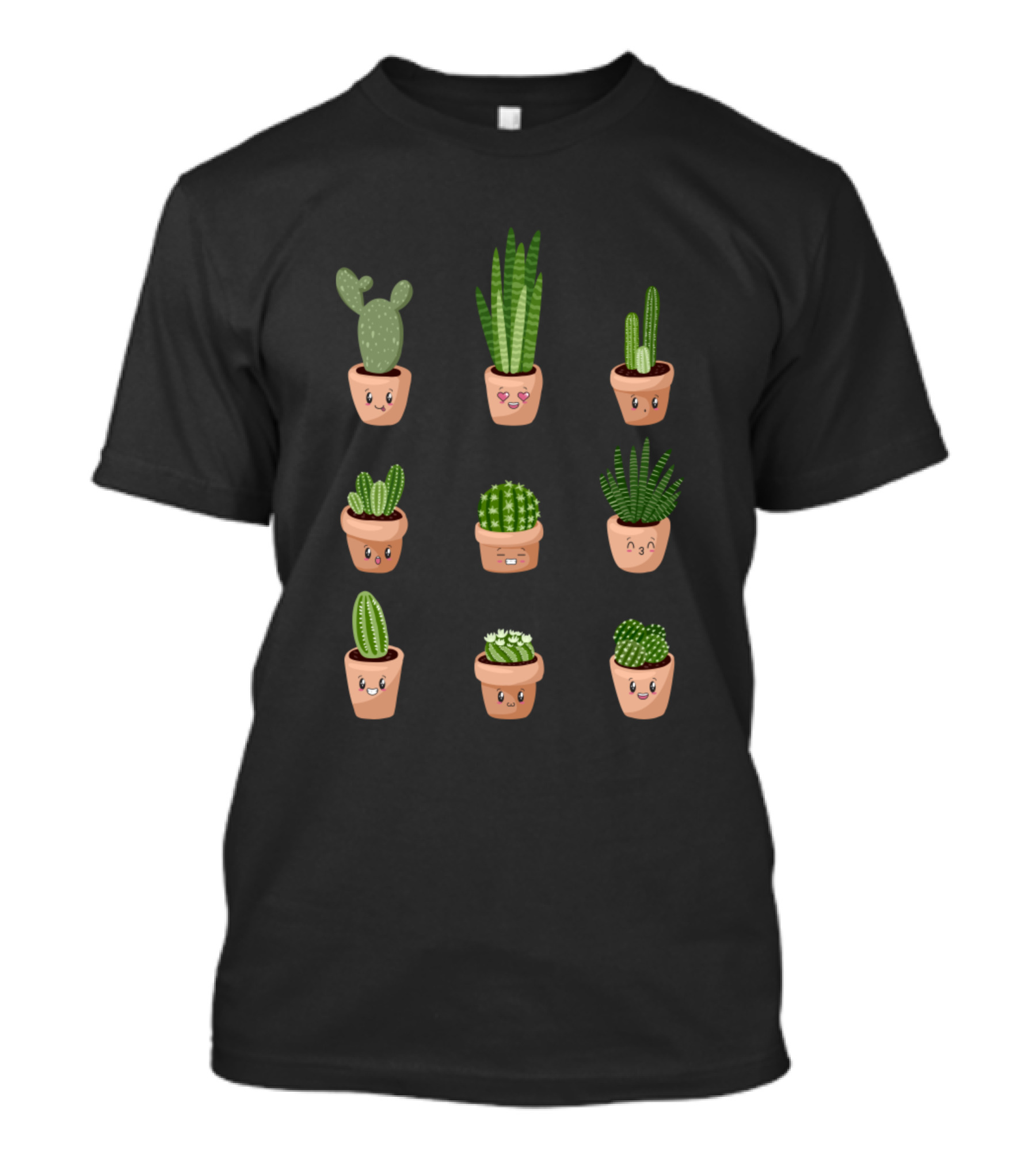 Cactus Lover Fun Thorns Desert Garden Plant Cactus T-Shirt
