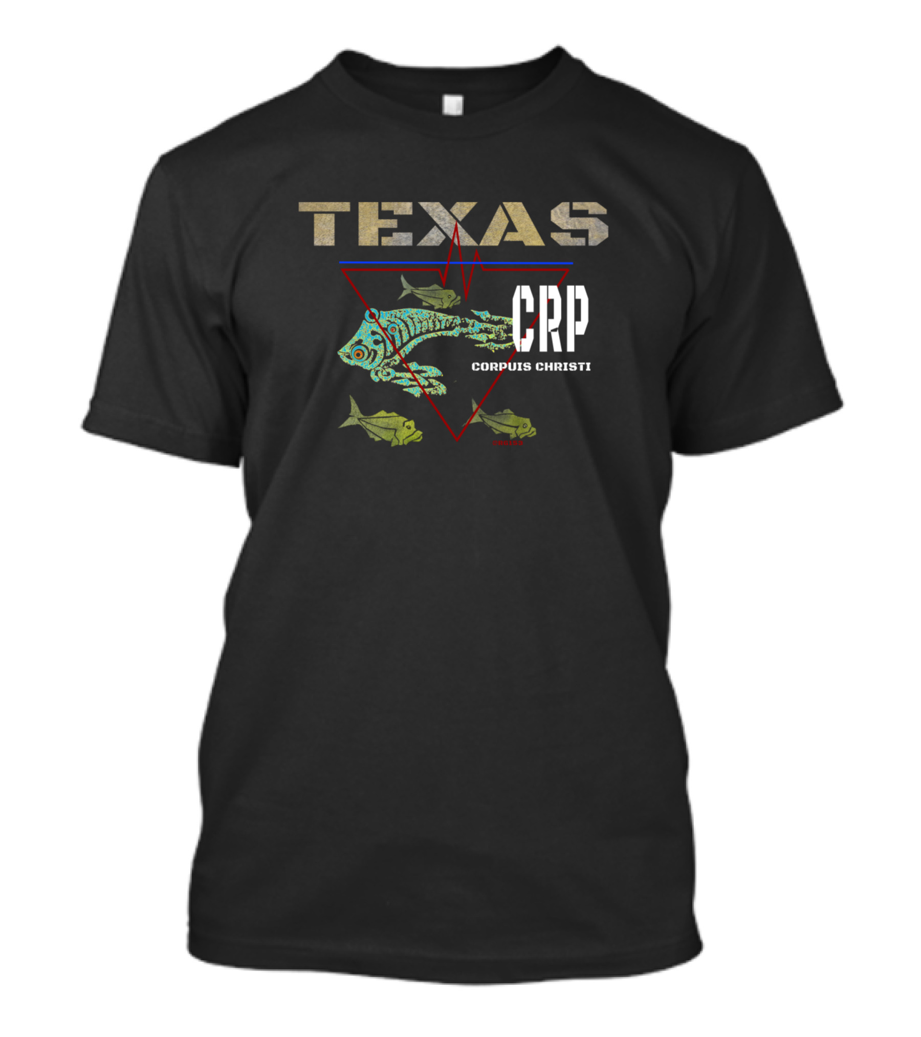 Texas CRP Corpus Christi Lone Star Beaches T-Shirt