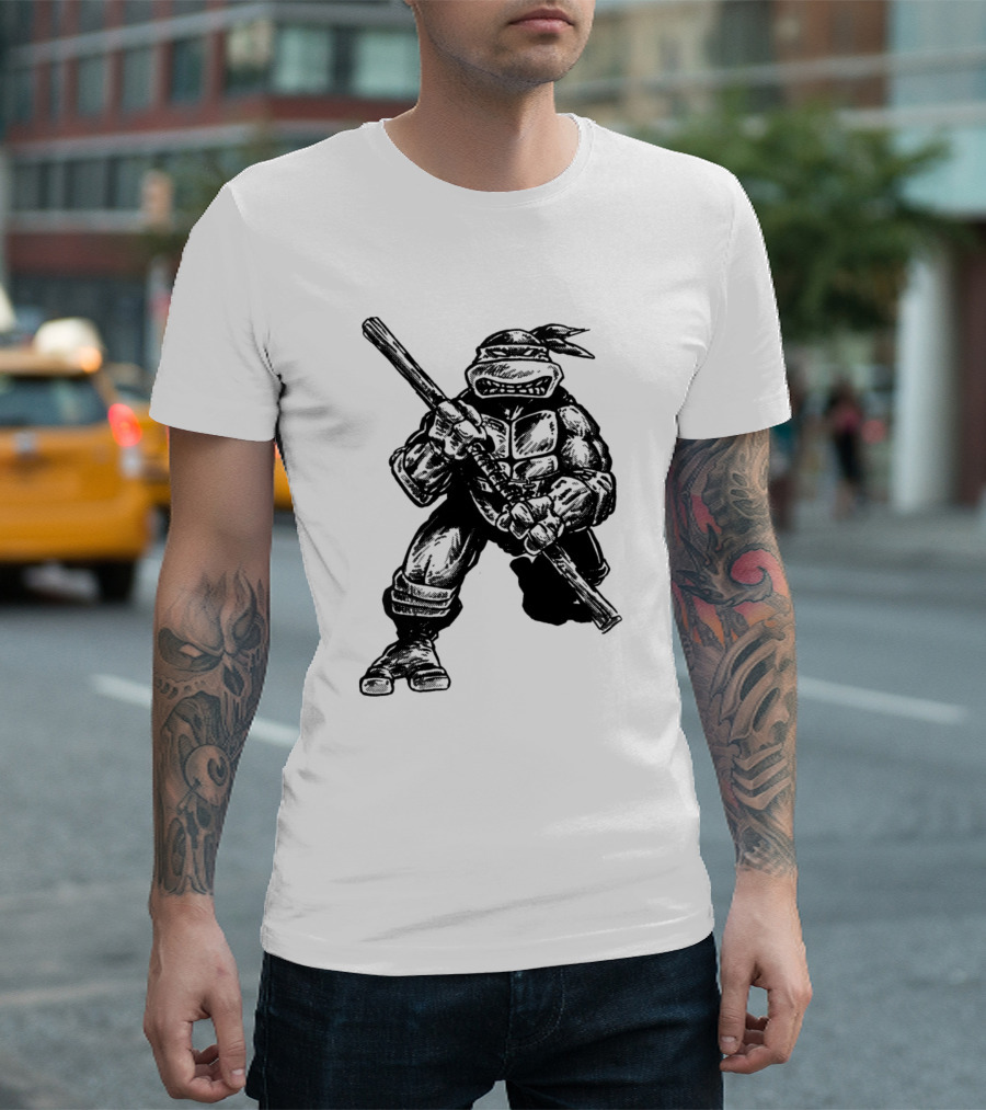 Donatello Teenage Mutant Ninja Turtles Bo Staff T-Shirt